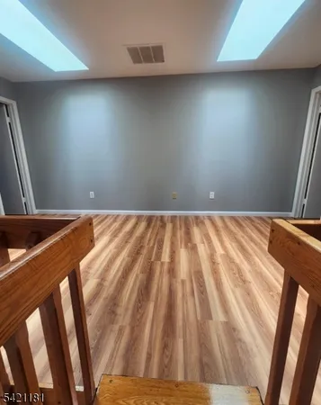 a view of wooden floor