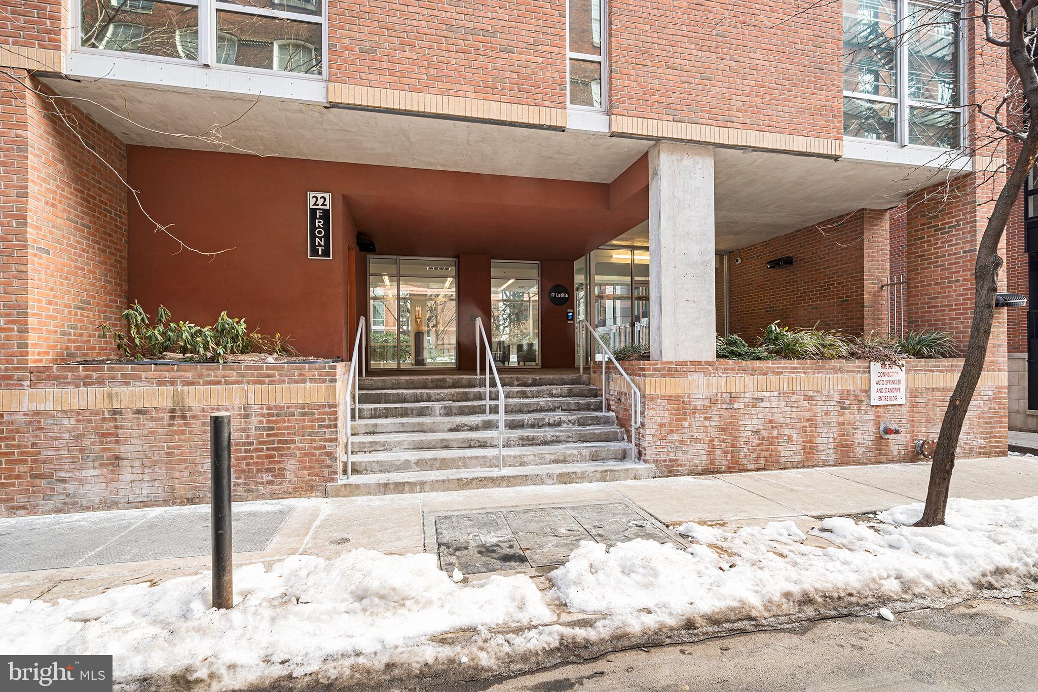22 South Front Street, Unit 502 Philadelphia, PA 19106 - Photo 35 of 38 Front st entrance