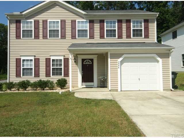 2886 Filbert Street Raleigh, NC 27610 - Photo 1 of 10 This immaculate home is move-in ready and sits on a private corner lot backing up to a permanent wooded buffer.