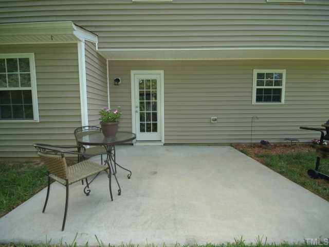 2886 Filbert Street Raleigh, NC 27610 - Photo 10 of 10 The patio is a great place to cookout and relax with guests, friends, and family.