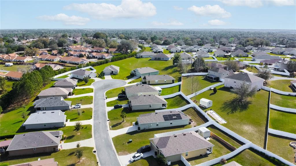 3525 North Burroughs Path Beverly Hills, FL 34465 - Photo 42 of 49 an aerial view of residential houses with outdoor space