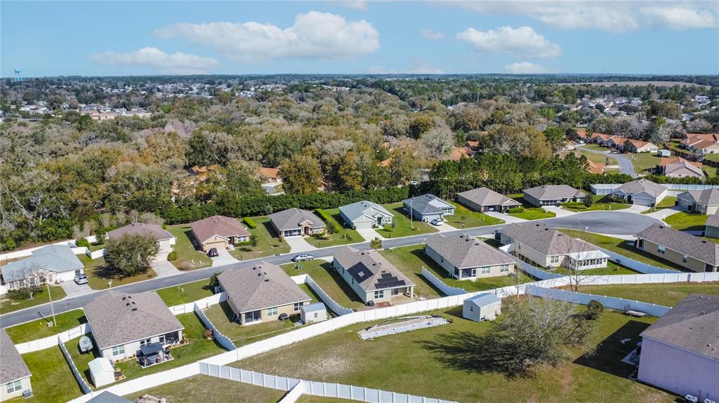 3525 North Burroughs Path Beverly Hills, FL 34465 - Photo 45 of 49 an aerial view of residential houses with outdoor space