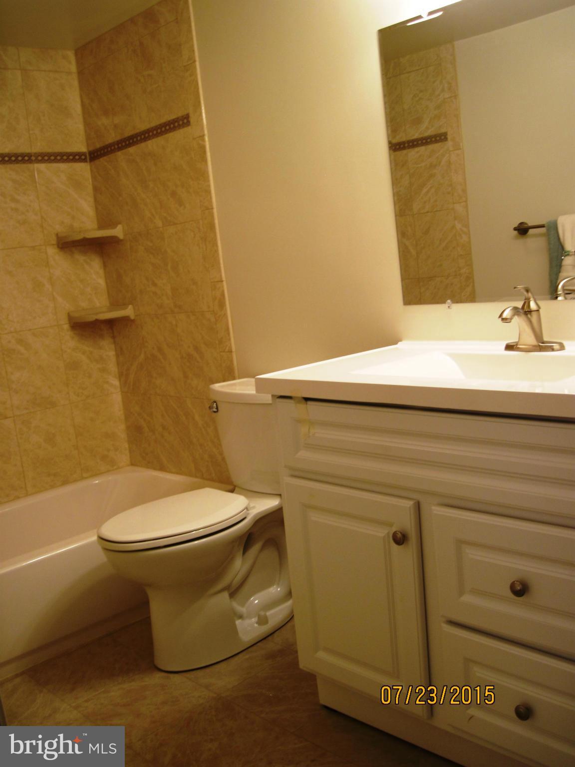 5907L Kingsford Road, Unit 395 Springfield, VA 22152 - Photo 11 of 16 Renovated Bath
