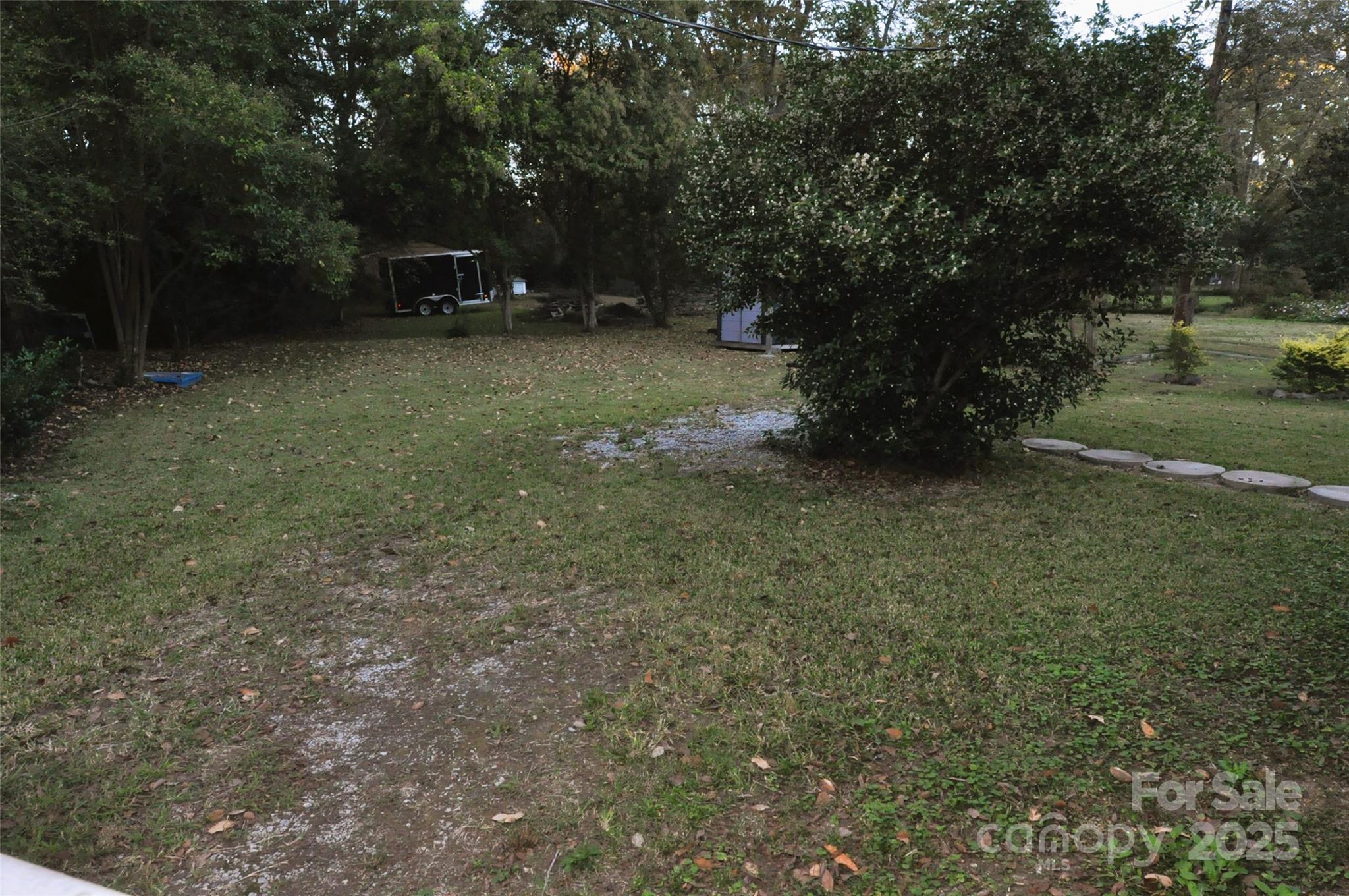 152 Saluda Street Chester, SC 29706 - Photo 4 of 24 a view of a backyard with trees
