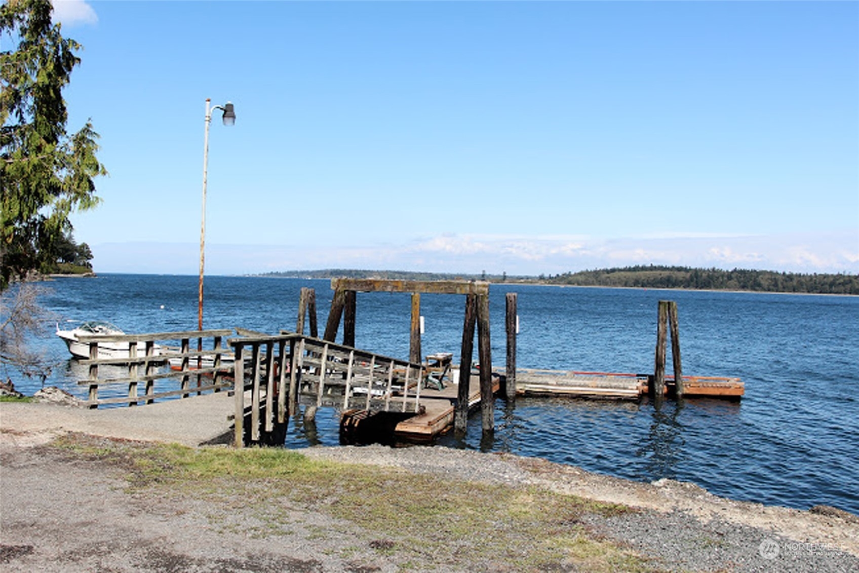 2940 Cedar Avenue Lummi Island, WA 98262 - Photo 32 of 36 a view of a terrace with wooden fence