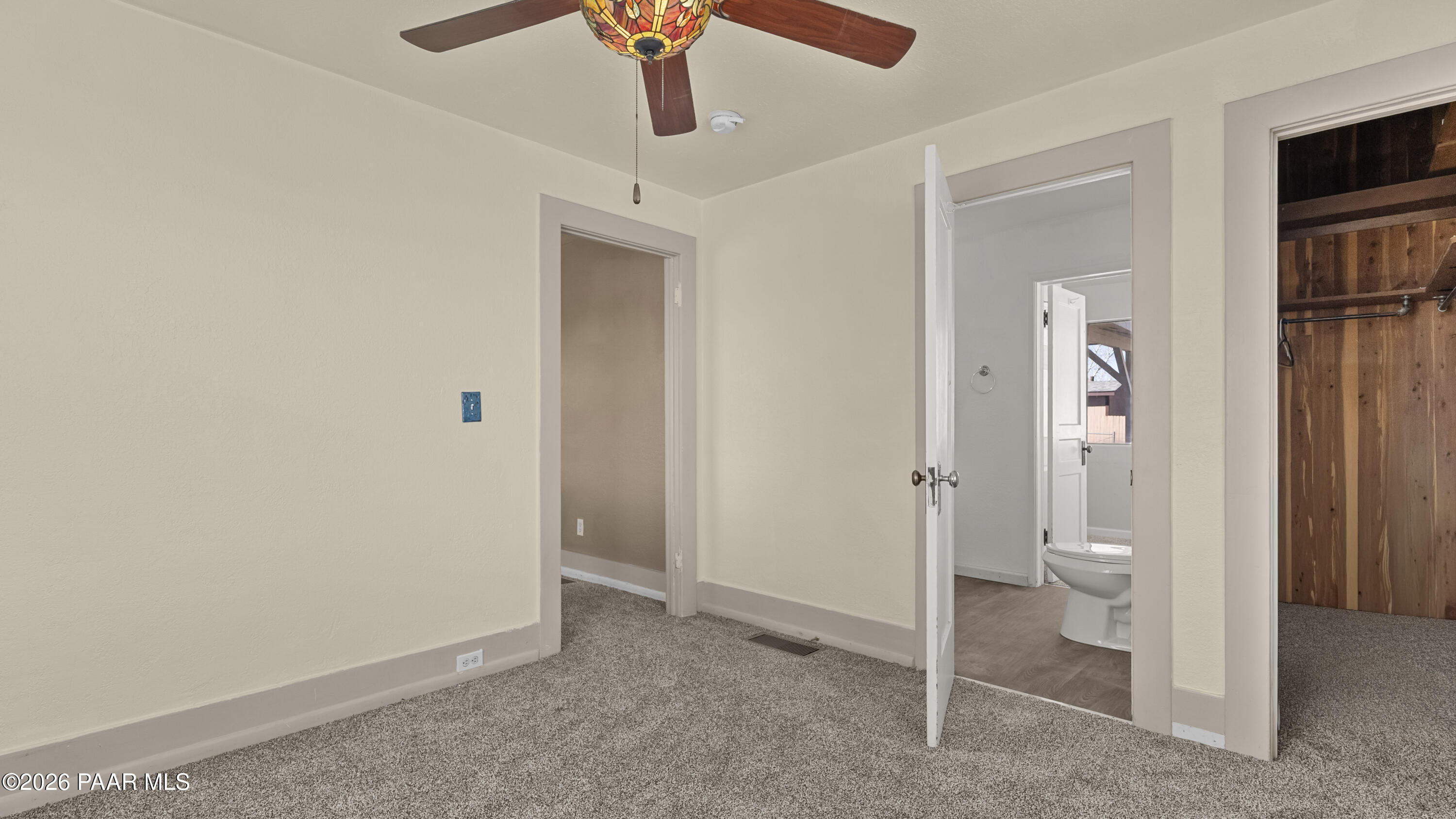 236 West Venice Way Paulden, AZ 86334 - Photo 21 of 42 a view of a bathroom with a shower and a toilet