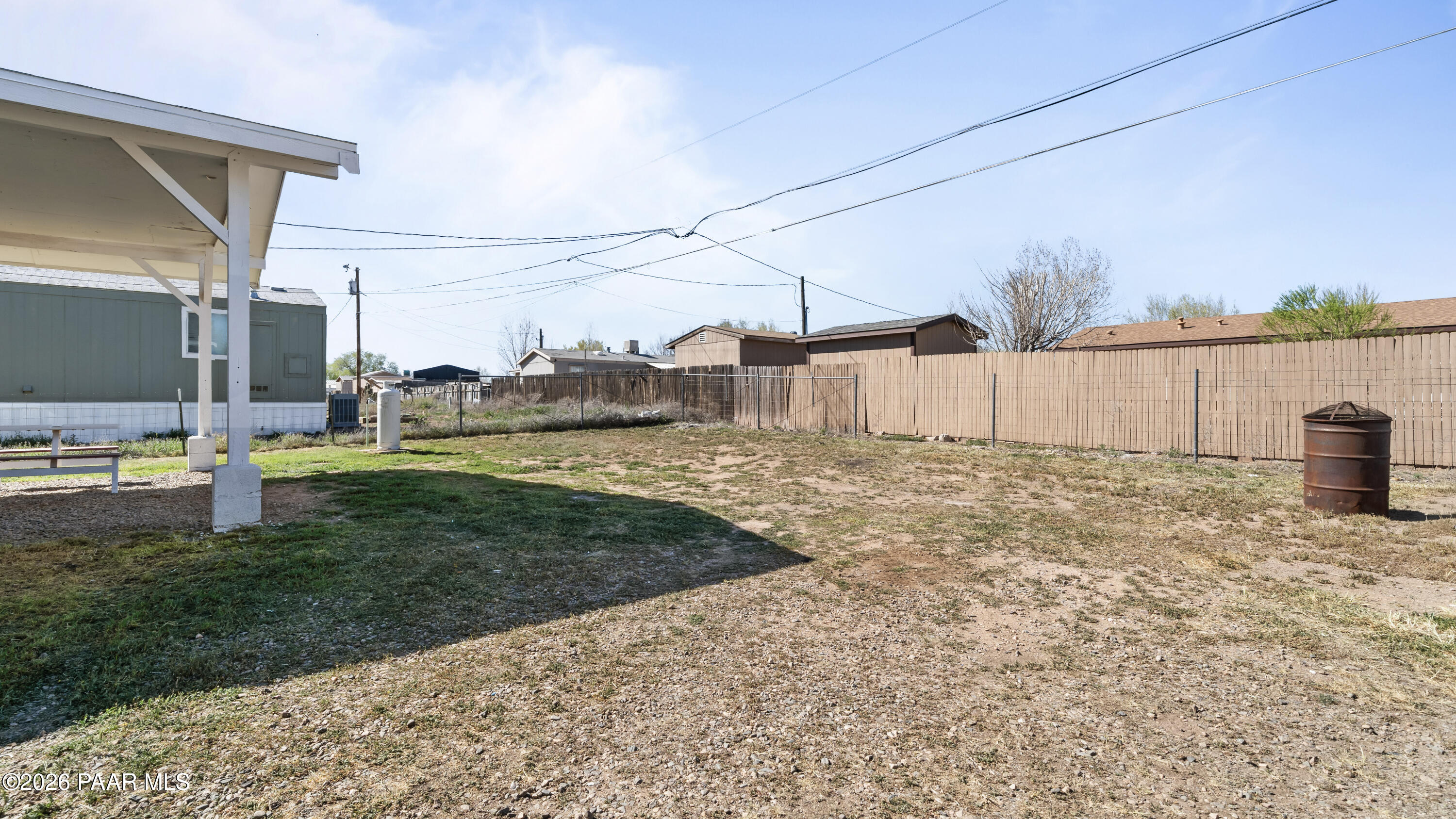 236 West Venice Way Paulden, AZ 86334 - Photo 35 of 42 a backyard of a house