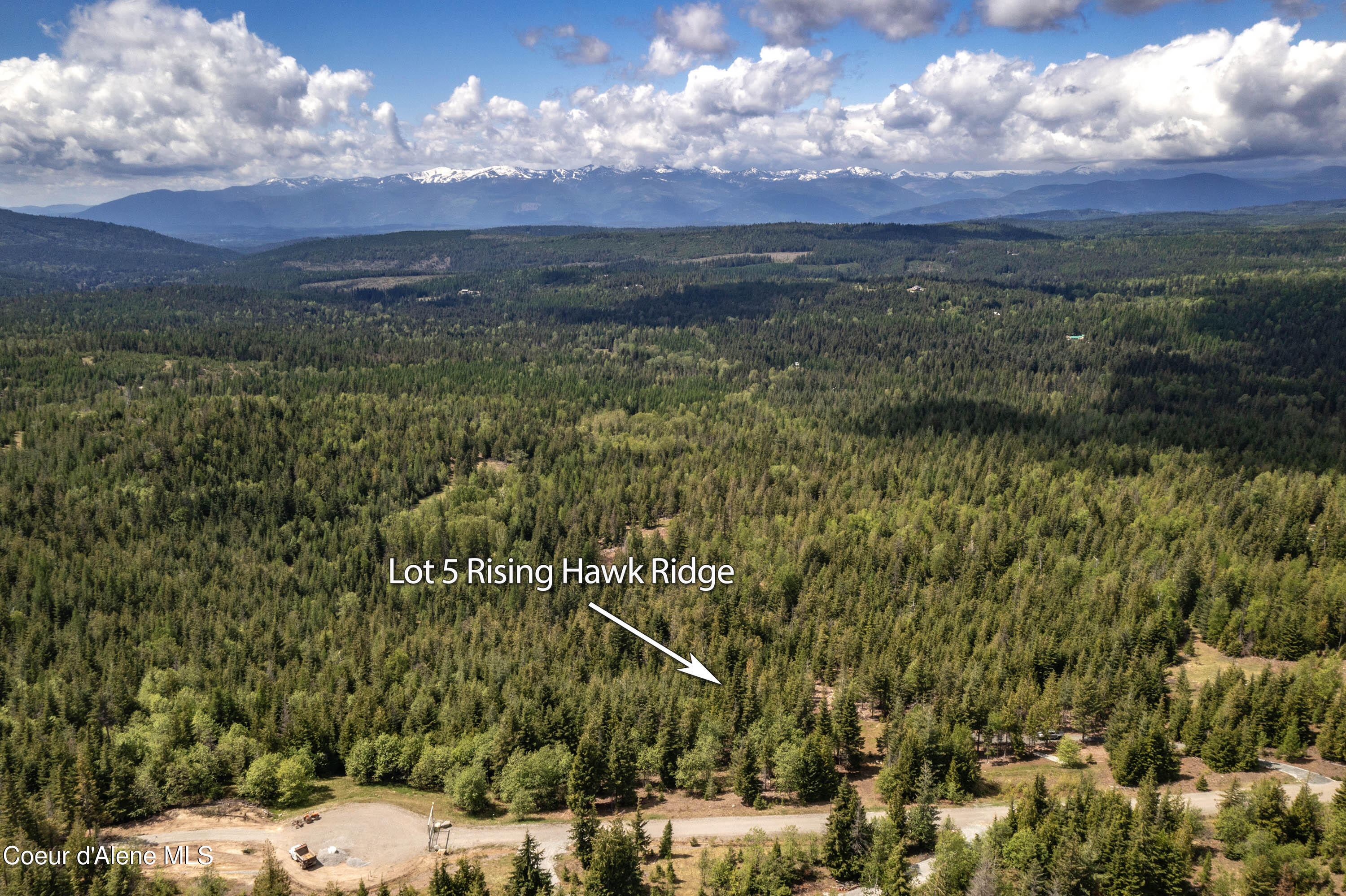 900 Rising Hawk Rdg Road Sandpoint, ID 83864 - Photo 23 of 28 Rising Hawk Ridge Aerial Lot 5