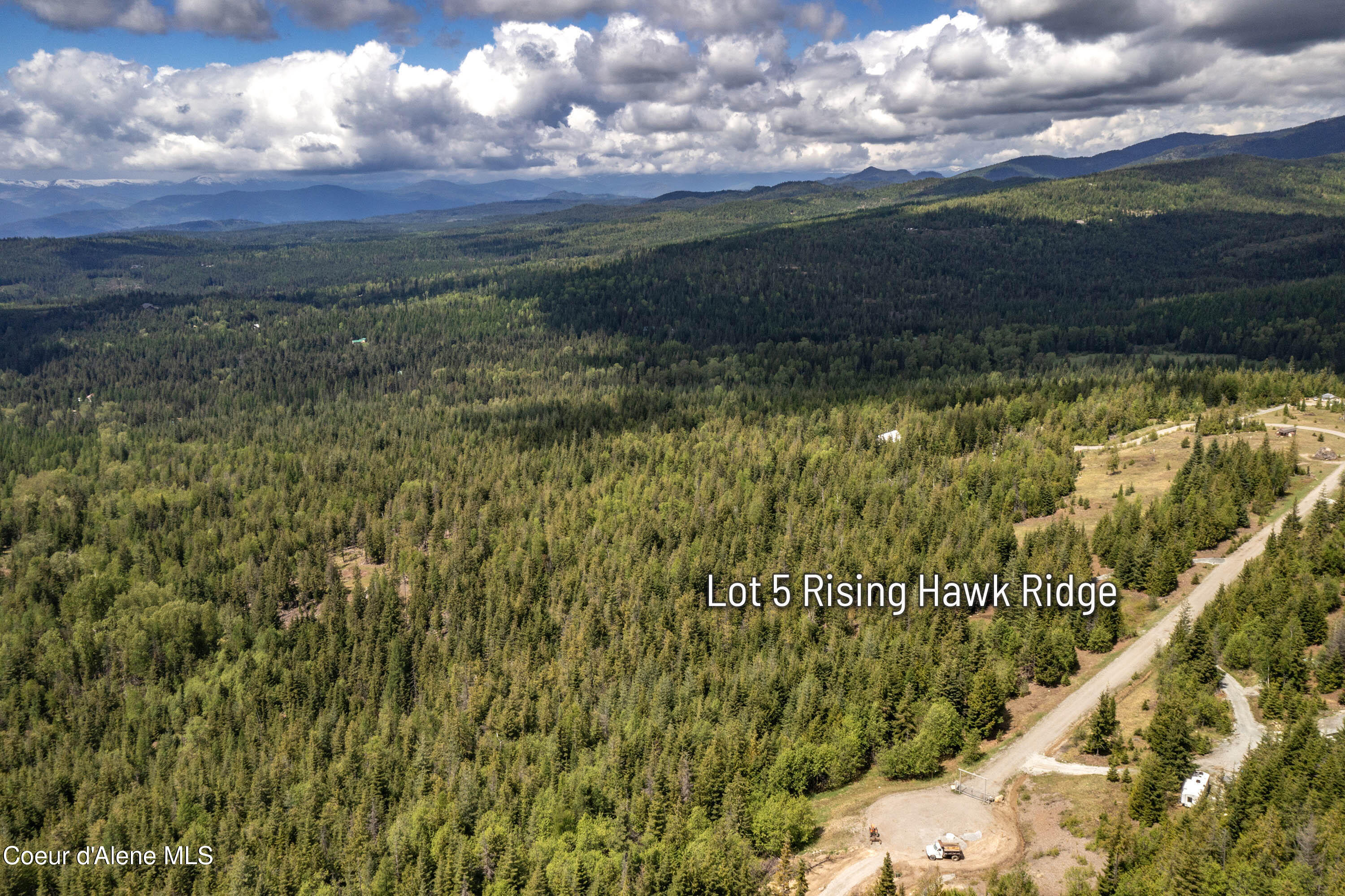 900 Rising Hawk Rdg Road Sandpoint, ID 83864 - Photo 24 of 28 Aerial Lot 5 Rising Hawk Ridge