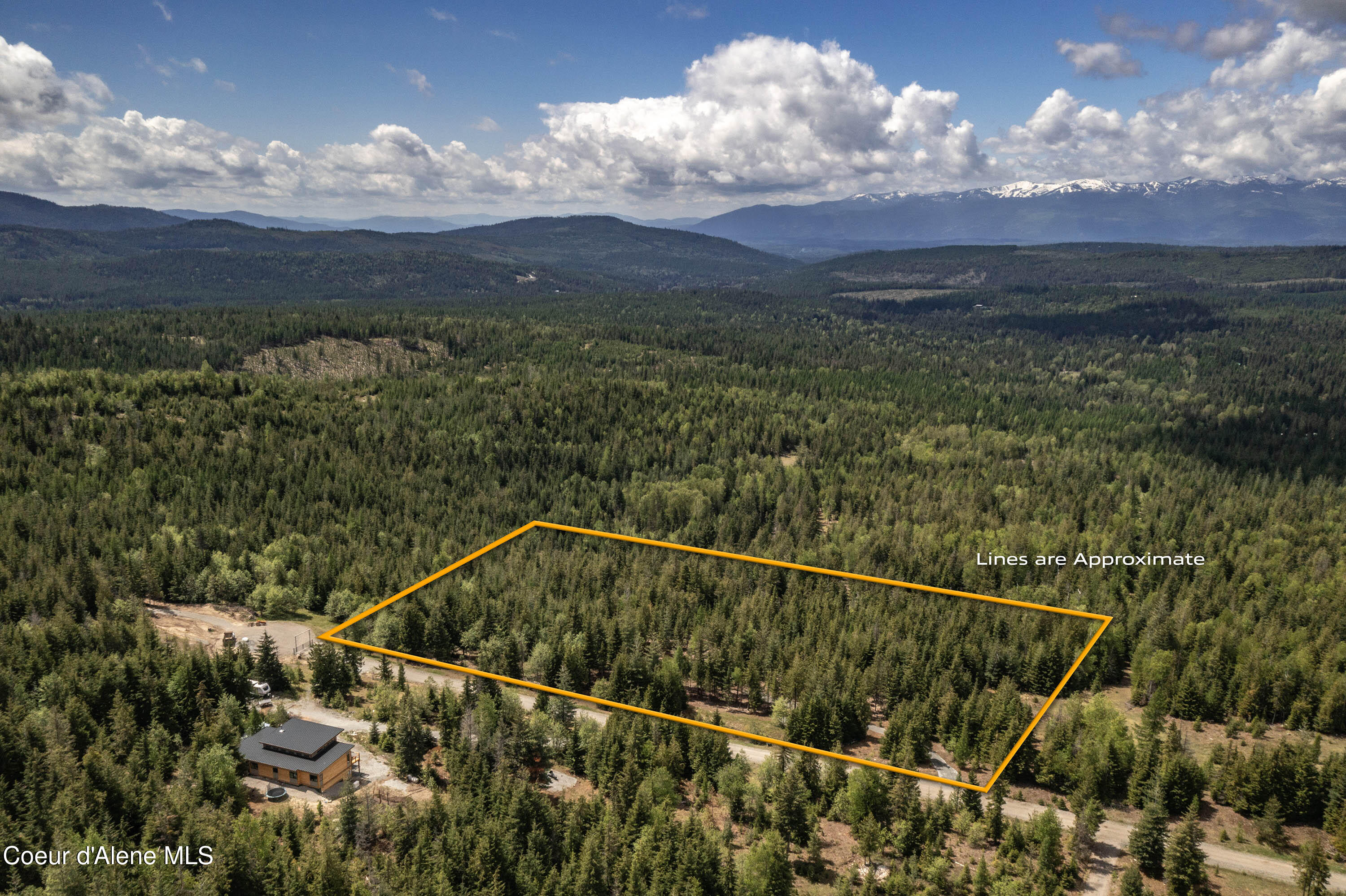 900 Rising Hawk Rdg Road Sandpoint, ID 83864 - Photo 5 of 28 Aerial Lot 5 Rising Hawk Ridge Approxima