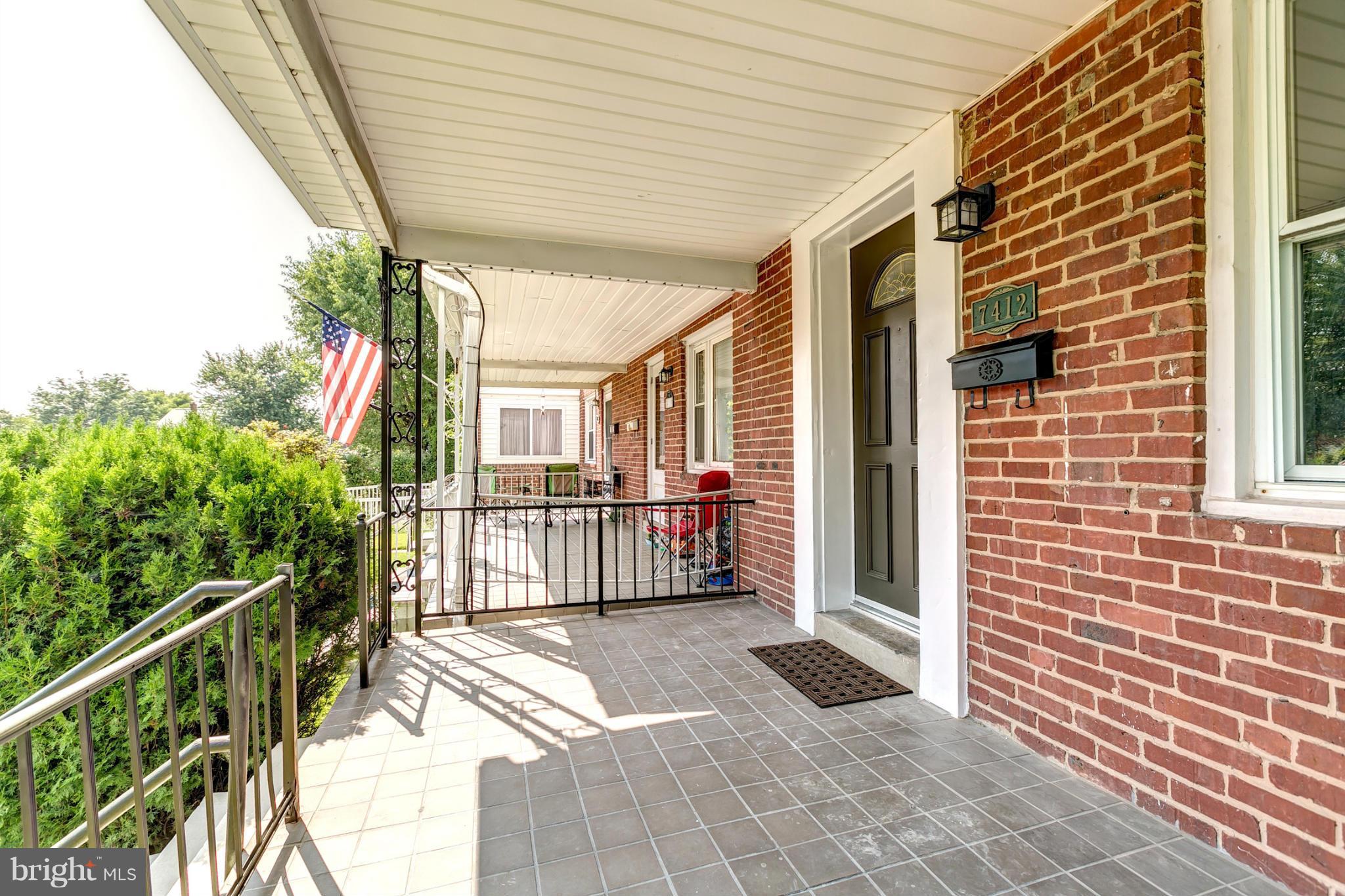 7412 Kirtley Road Baltimore, MD 21222 - Photo 2 of 30 Front Porch