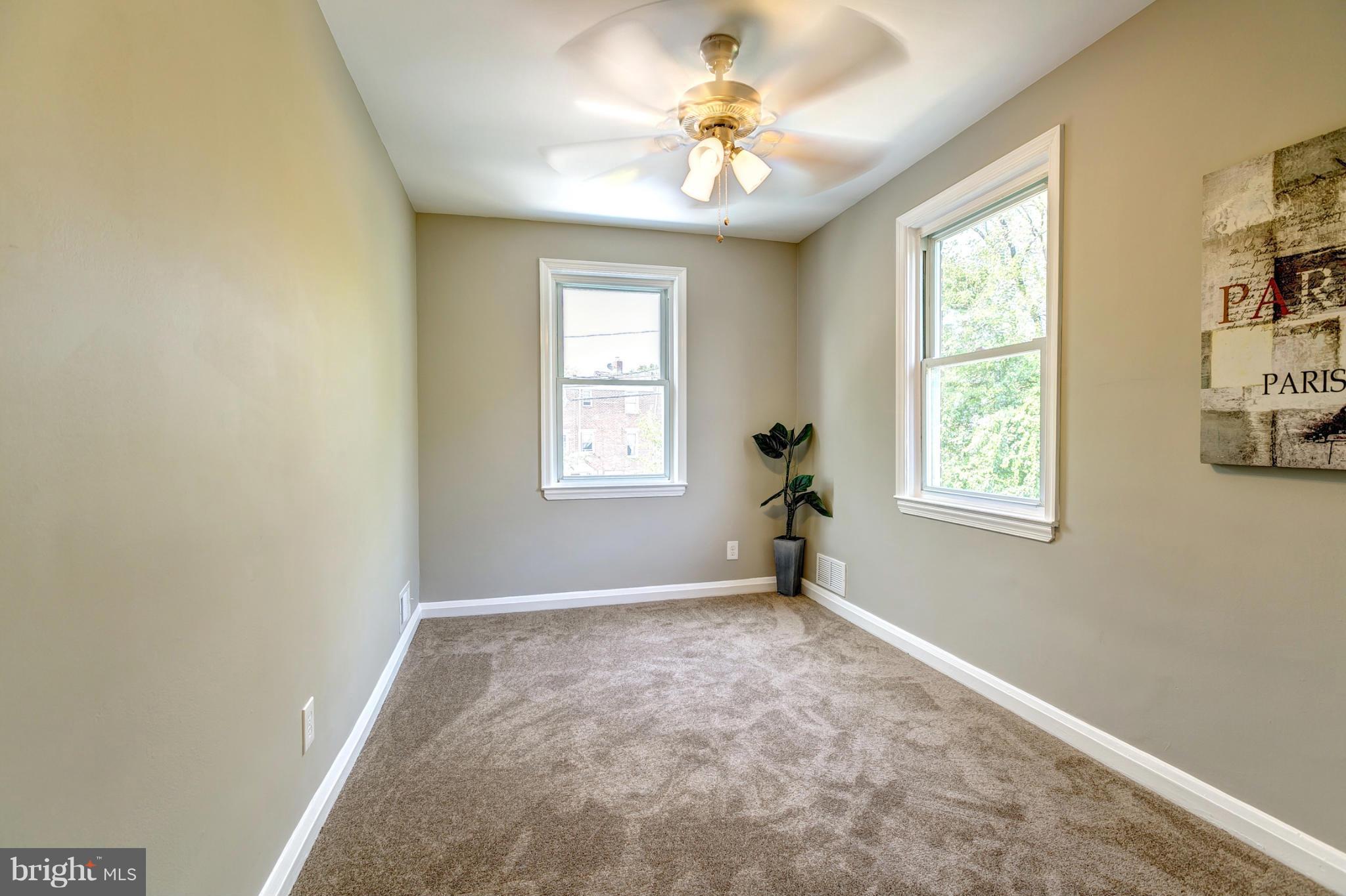 7412 Kirtley Road Baltimore, MD 21222 - Photo 21 of 30 Bedroom With Ceiling Fans