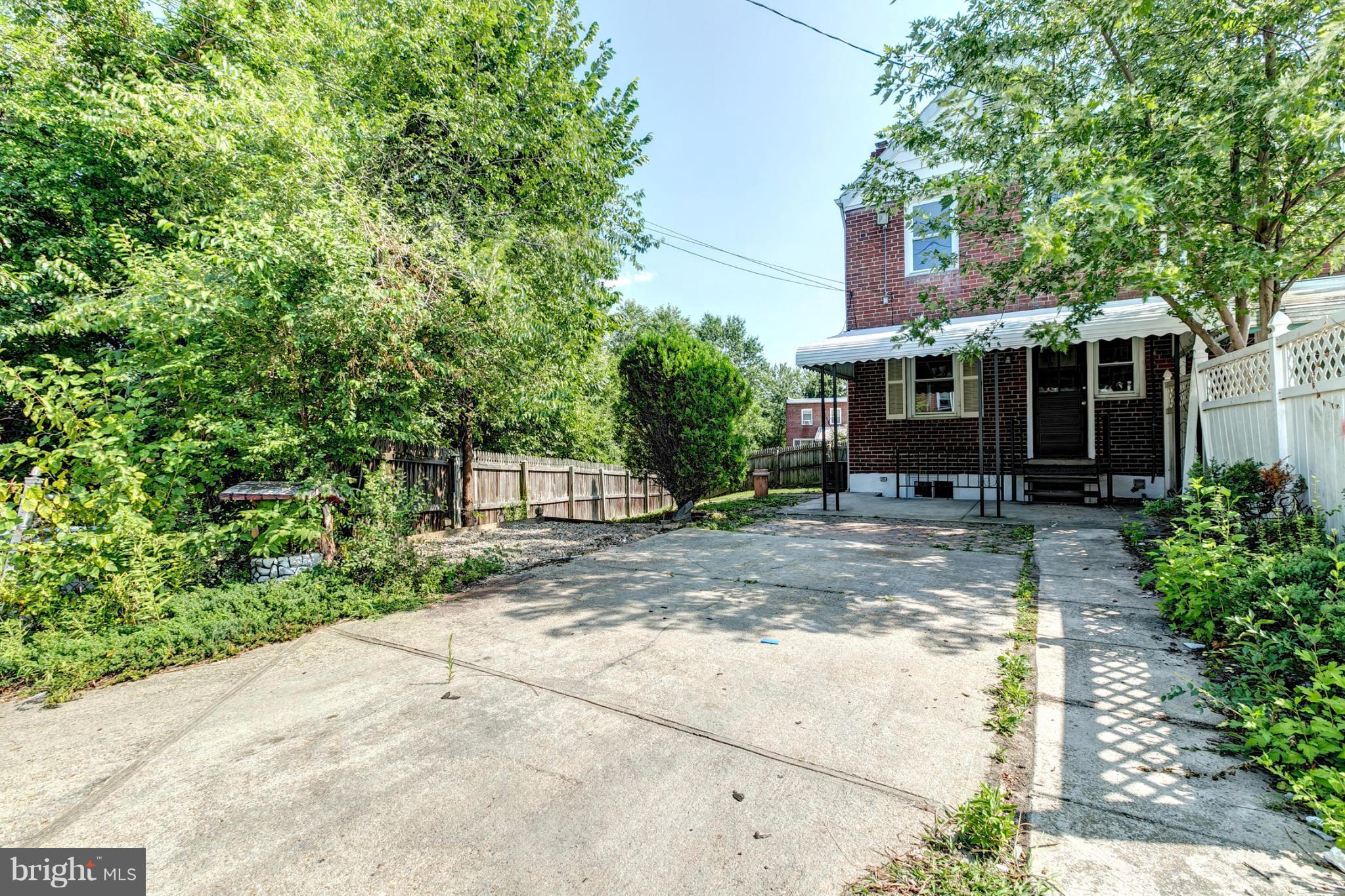 7412 Kirtley Road Baltimore, MD 21222 - Photo 27 of 30 Paved Rear Patio