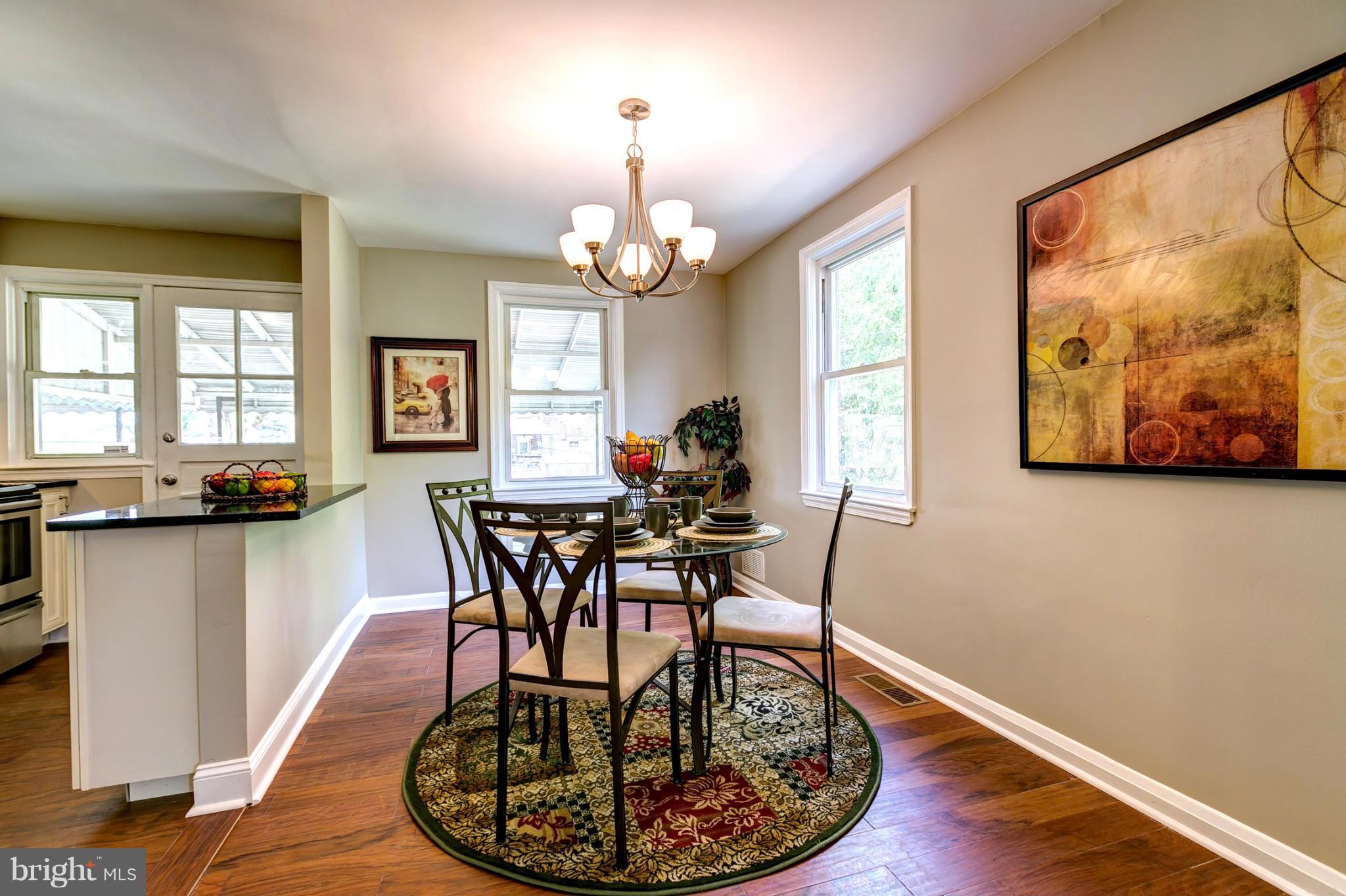 7412 Kirtley Road Baltimore, MD 21222 - Photo 8 of 30 Dining Room With Hardwood Floors