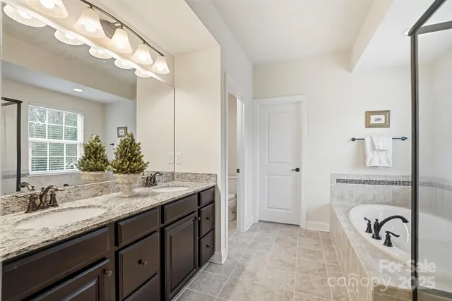 a view of work space with windows