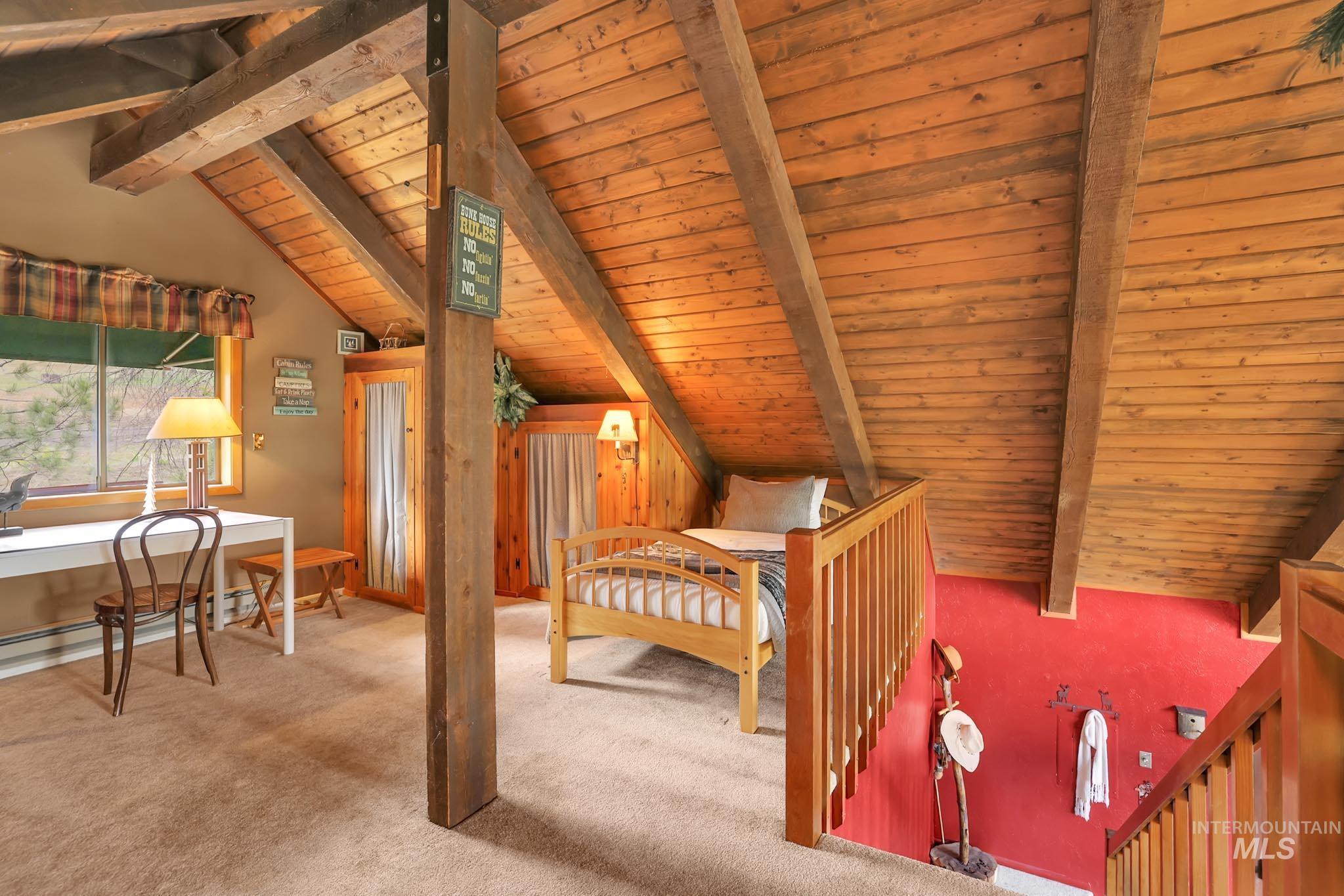 3000 45th Parallel Drive New Meadows, ID 83654 - Photo 24 of 45 Loft with 2 closets, 2 twin beds, and 1 pull out couch.