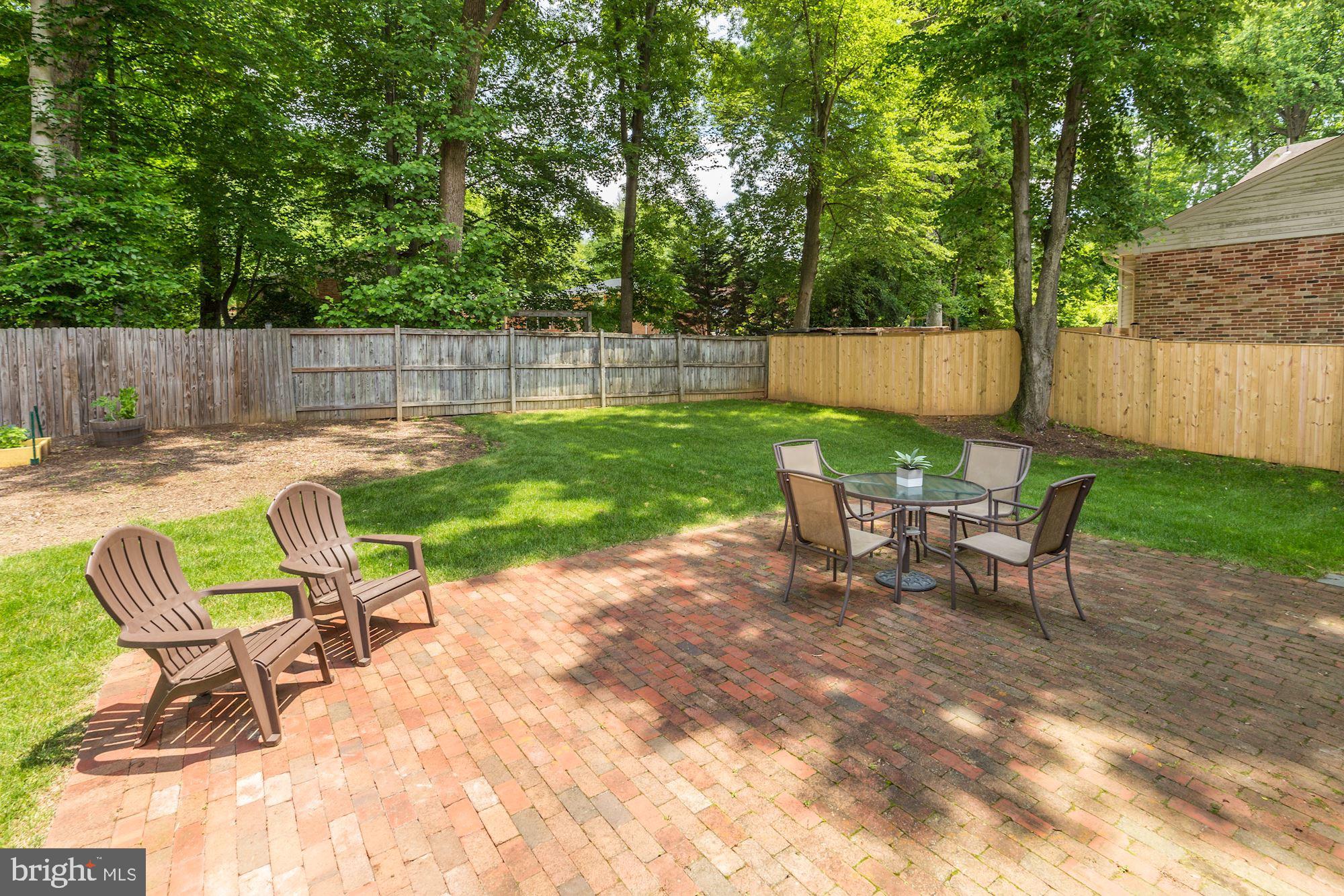 9907 Harrogate Road Bethesda, MD 20817 - Photo 14 of 17 Fabulous fully- fenced backyard!