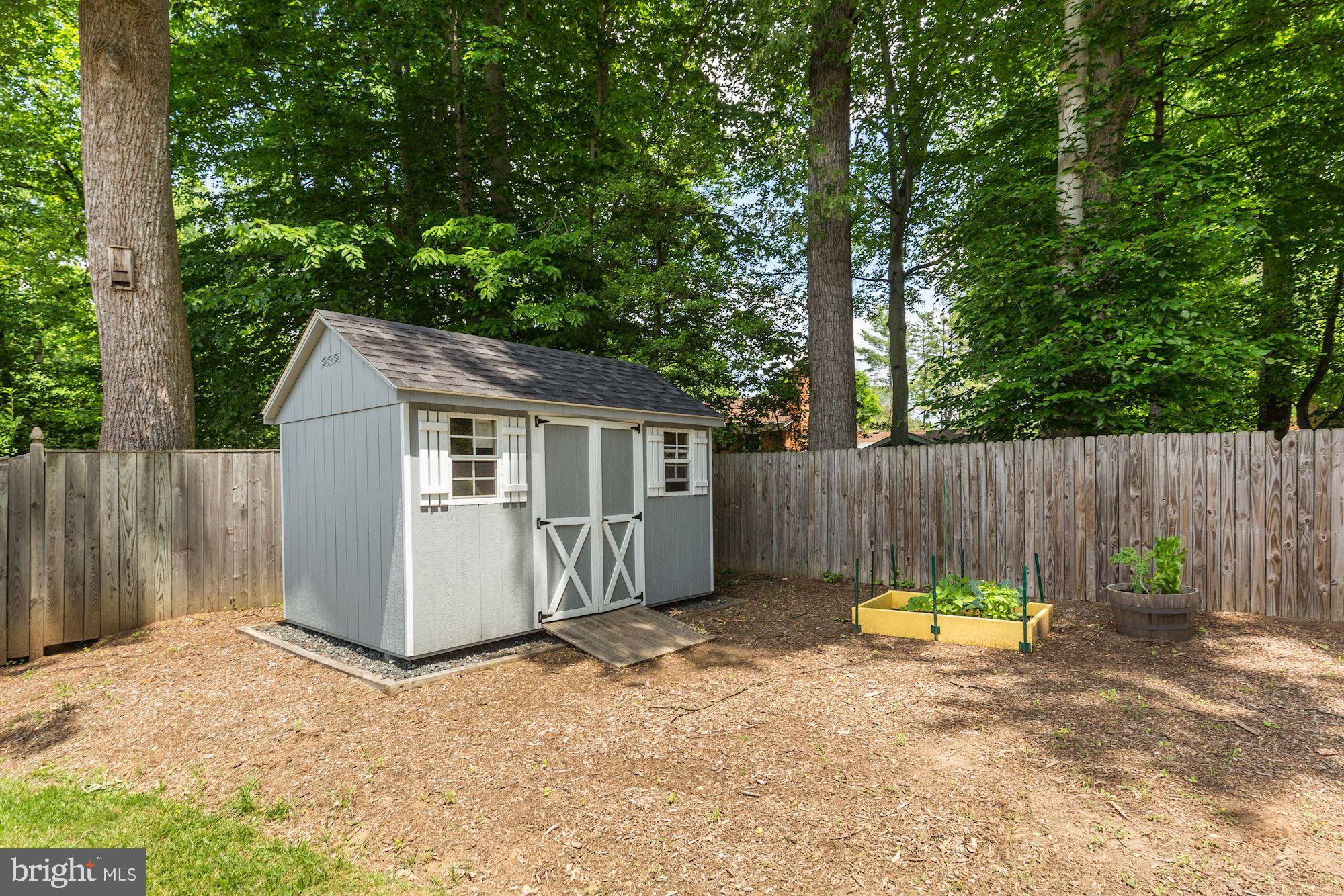 9907 Harrogate Road Bethesda, MD 20817 - Photo 16 of 17 Garden space and shed