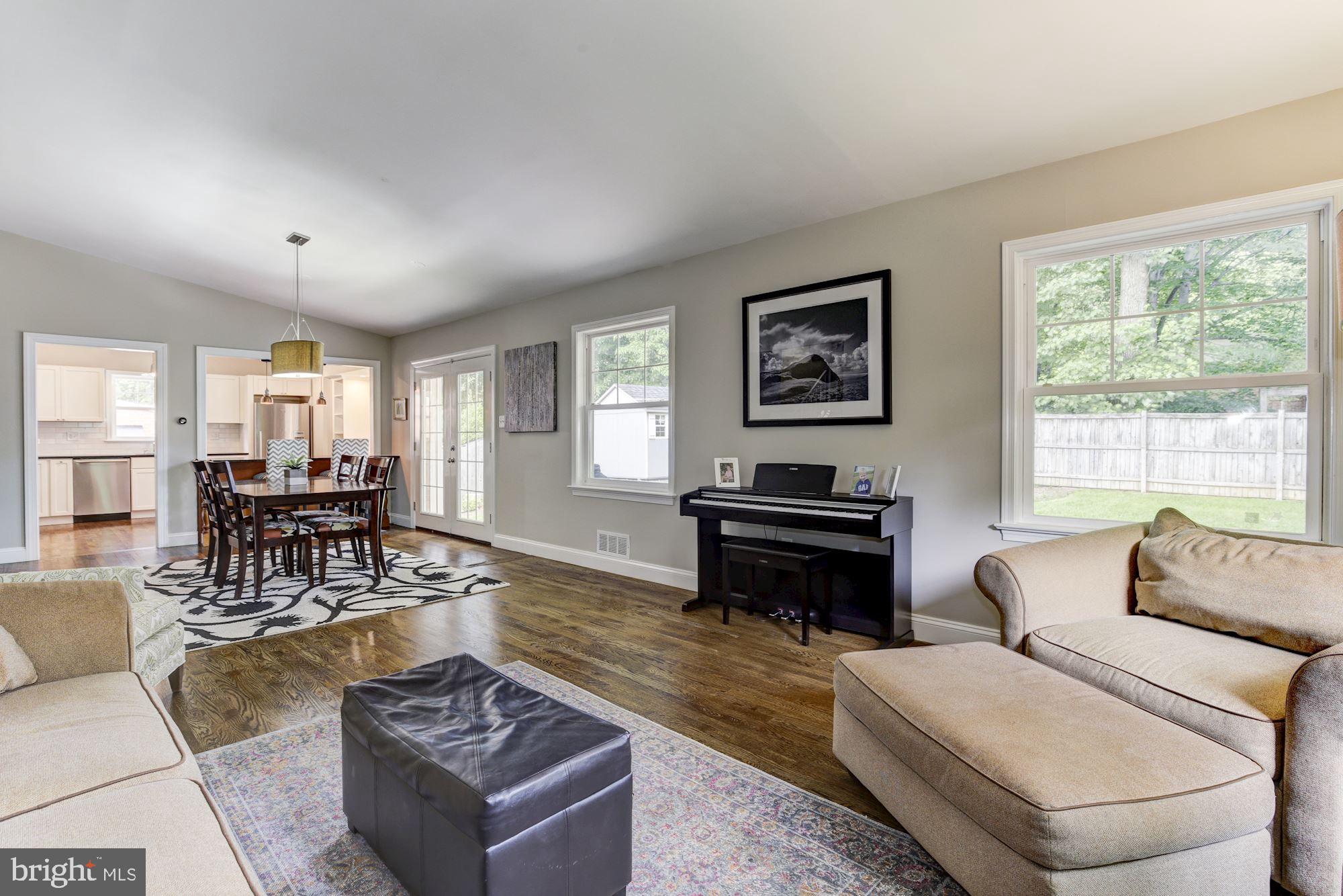 9907 Harrogate Road Bethesda, MD 20817 - Photo 17 of 17 Ideal open concept floor plan