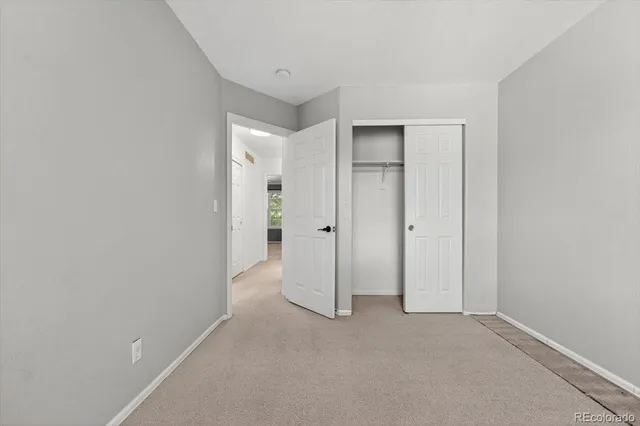 a view of empty room