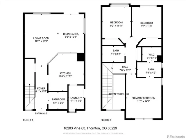 $2,595 | 10203 Vine Court, Thornton, CO 80229