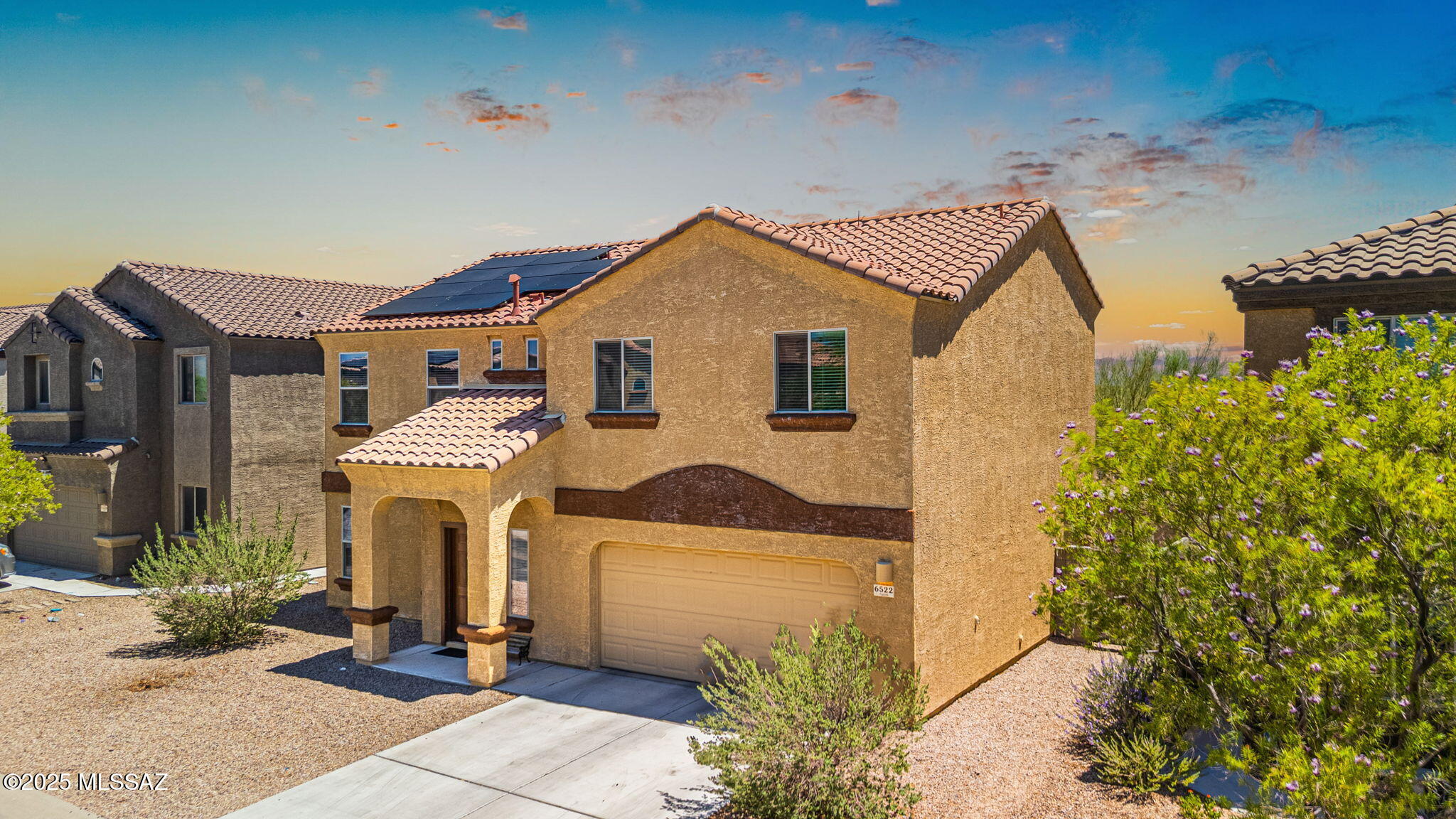 6522 East Brushback Loop Tucson, AZ 85756 - Photo 3 of 47 Front of the house