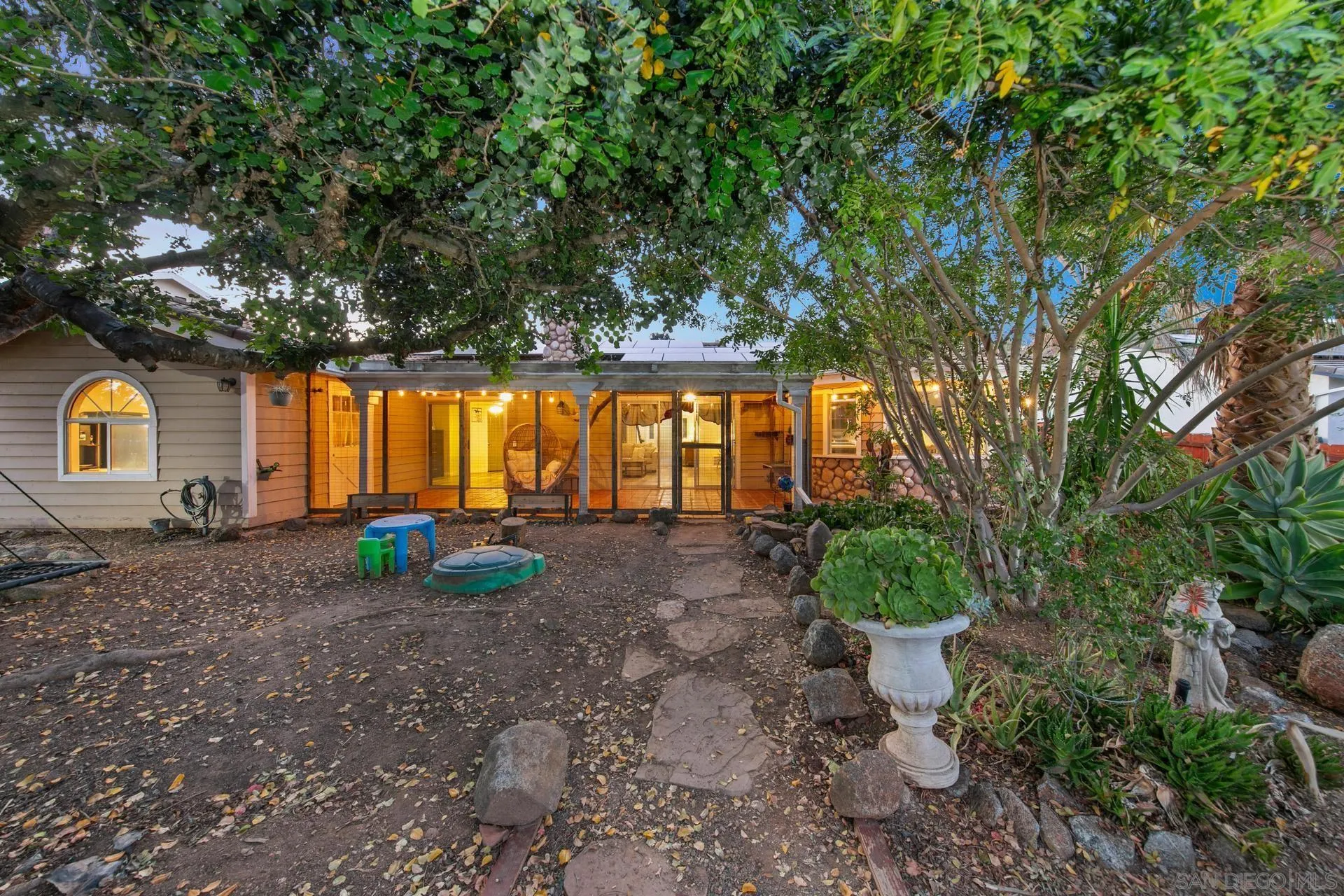 23849 Gymkhana Road Ramona, CA 92065 - Photo 19 of 57 a view of a house with backyard and sitting area
