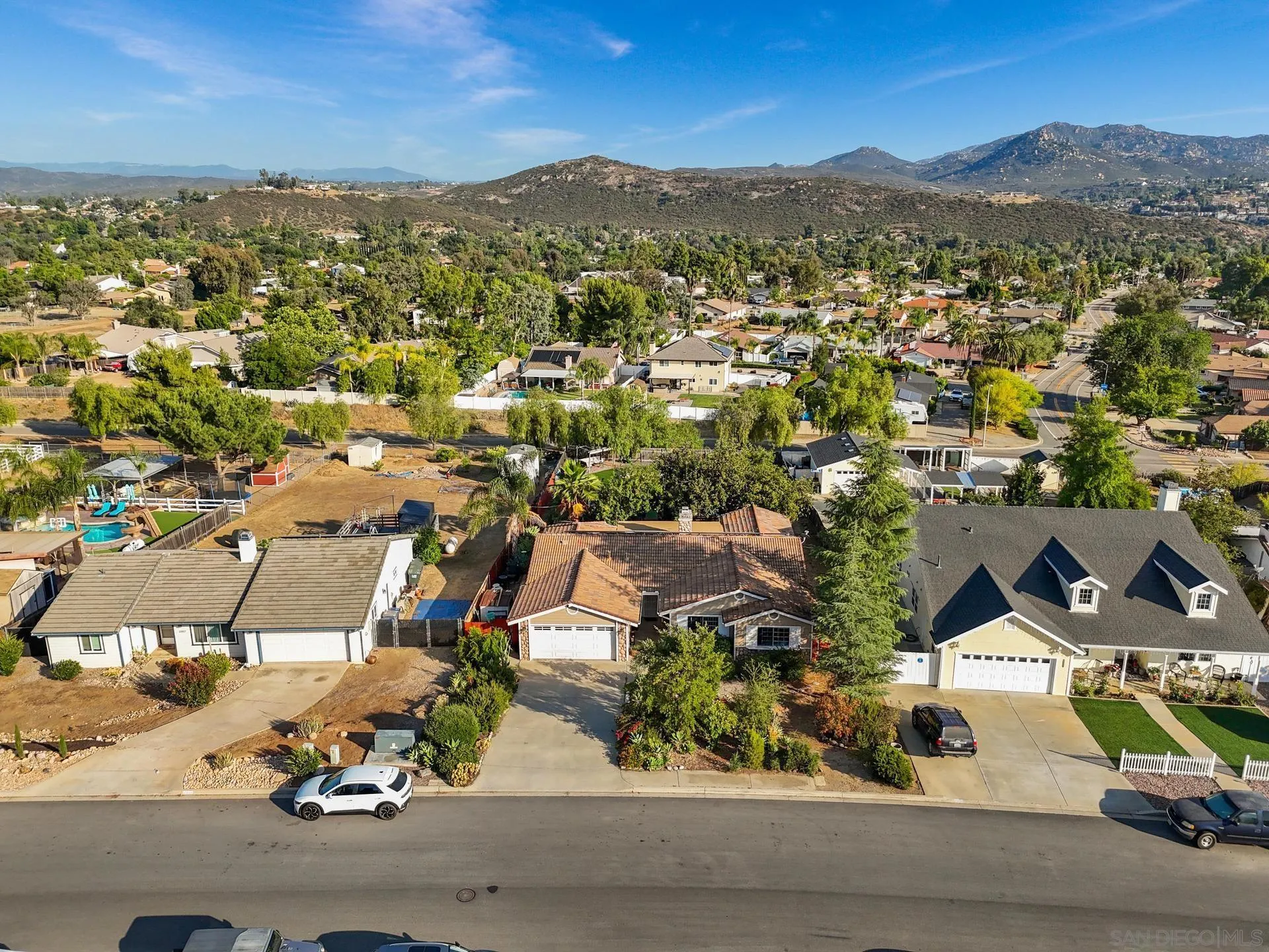 23849 Gymkhana Road Ramona, CA 92065 - Photo 5 of 57 an aerial view of residential houses with outdoor space