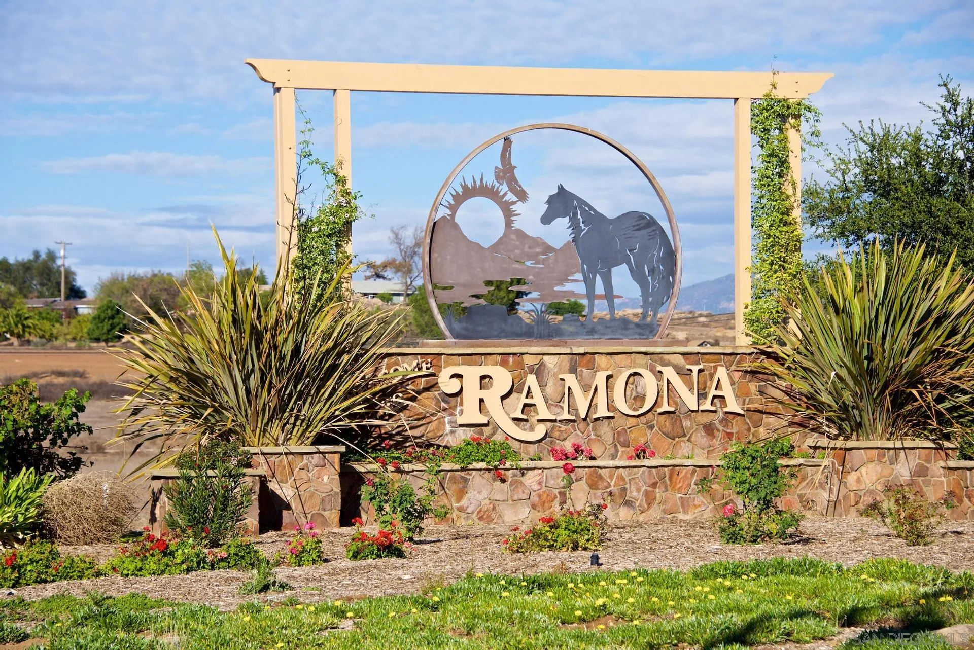 23849 Gymkhana Road Ramona, CA 92065 - Photo 57 of 57 a sign that is on the side of a building