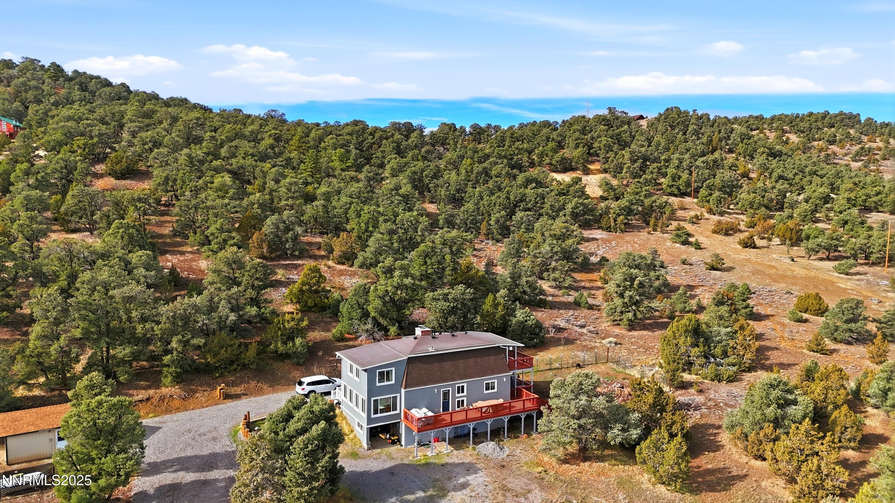 1590 Combination Road Reno, NV 89521 - Photo 13 of 41 an aerial view of a house with a yard