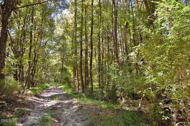 a view of a lake with houses