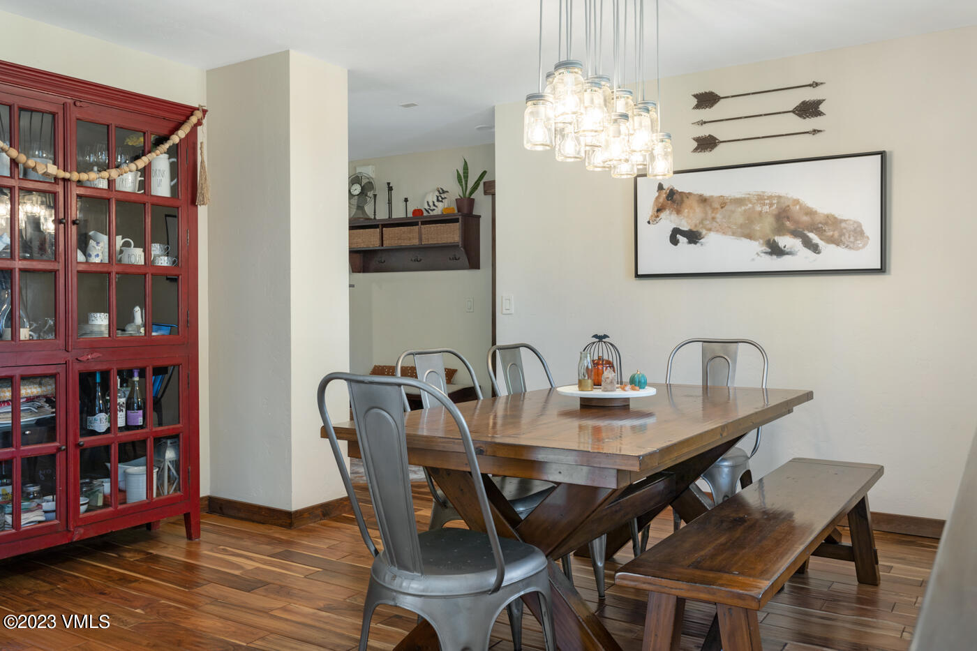 320 Golden Eagle Eagle, CO 81631 - Photo 6 of 26 a view of a dining room with furniture and wooden floor