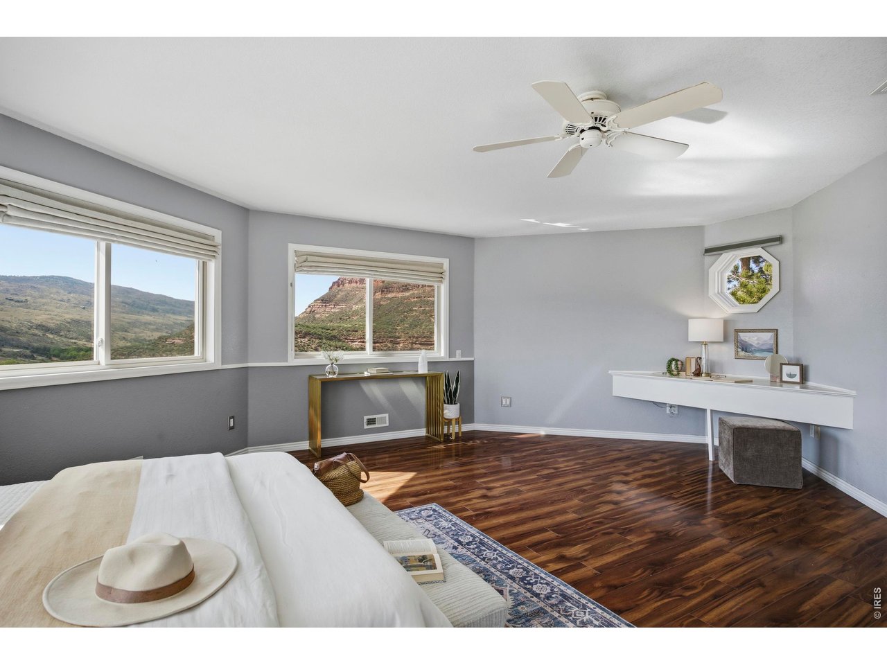 6925 Milner Mountain Ranch Road Fort Collins, CO 80526 - Photo 20 of 40 Ultimate privacy awaits in the primary suite, occupying the entire upper floor as your own personal sanctuary.
