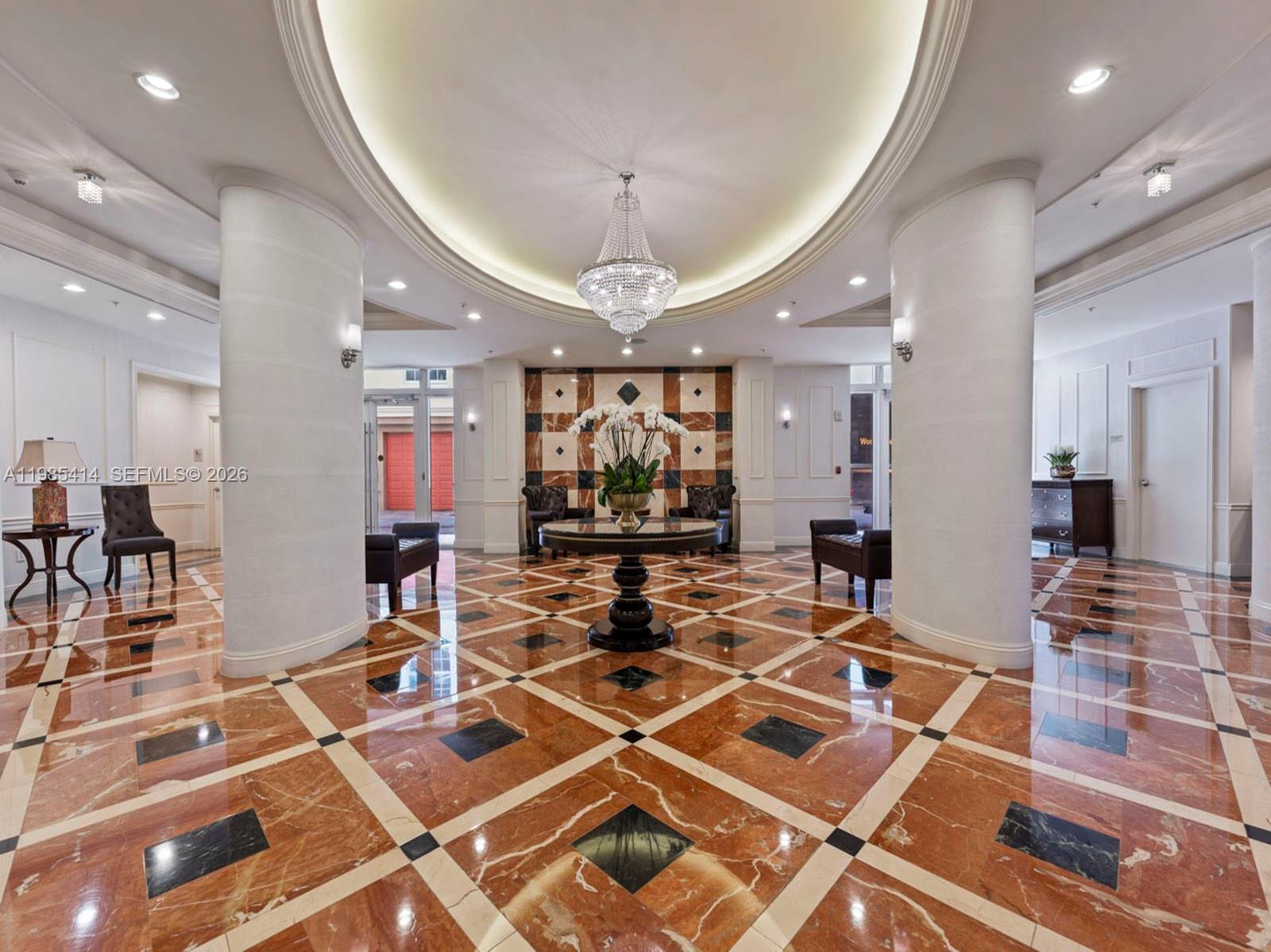 3232 Southwest 22nd Terrace, Unit 1609 Miami, FL 33145 - Photo 34 of 37 a room with lots of tables and chairs