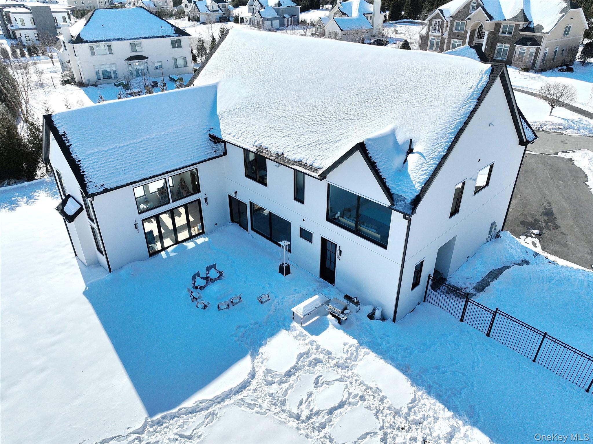 37 Harvest Road New City, NY 10956 - Photo 34 of 35 an aerial view of a house with swimming pool
