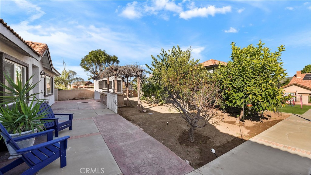 2785 State Street Corona, CA 92881 - Photo 51 of 74 Backyard with a variety of fruit trees