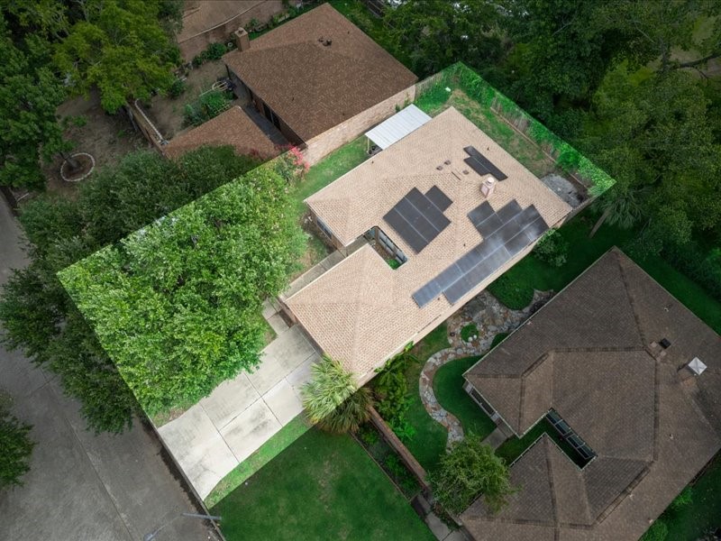 6631 Ambler Drive Spring, TX 77379 - Photo 18 of 37 an aerial view of a house