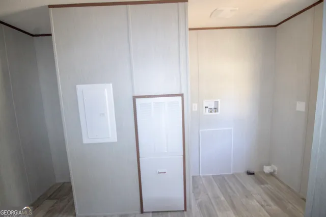 a view of bathroom with shower