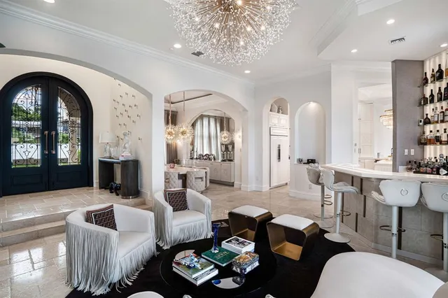 a bed room with a bed