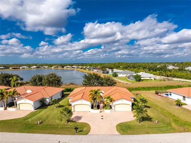 a view of a balcony with an ocean