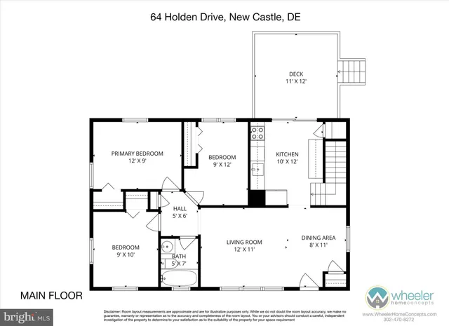 $365,000 | 64 Holden Drive, New Castle, DE 19720