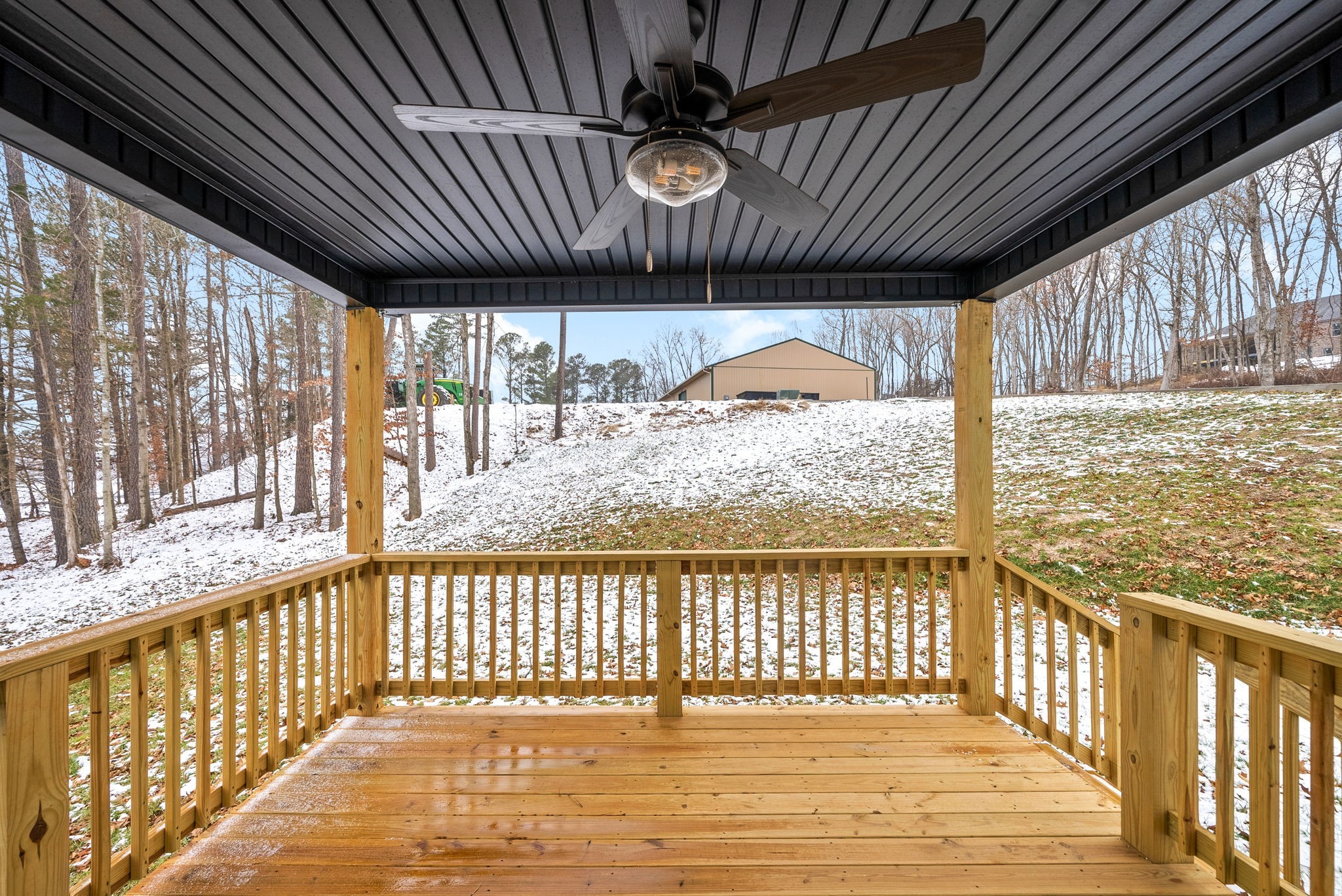 1237 Cardinal Crk Drive Clarksville, TN 37040 - Photo 21 of 26 a view of a porch with wooden floor