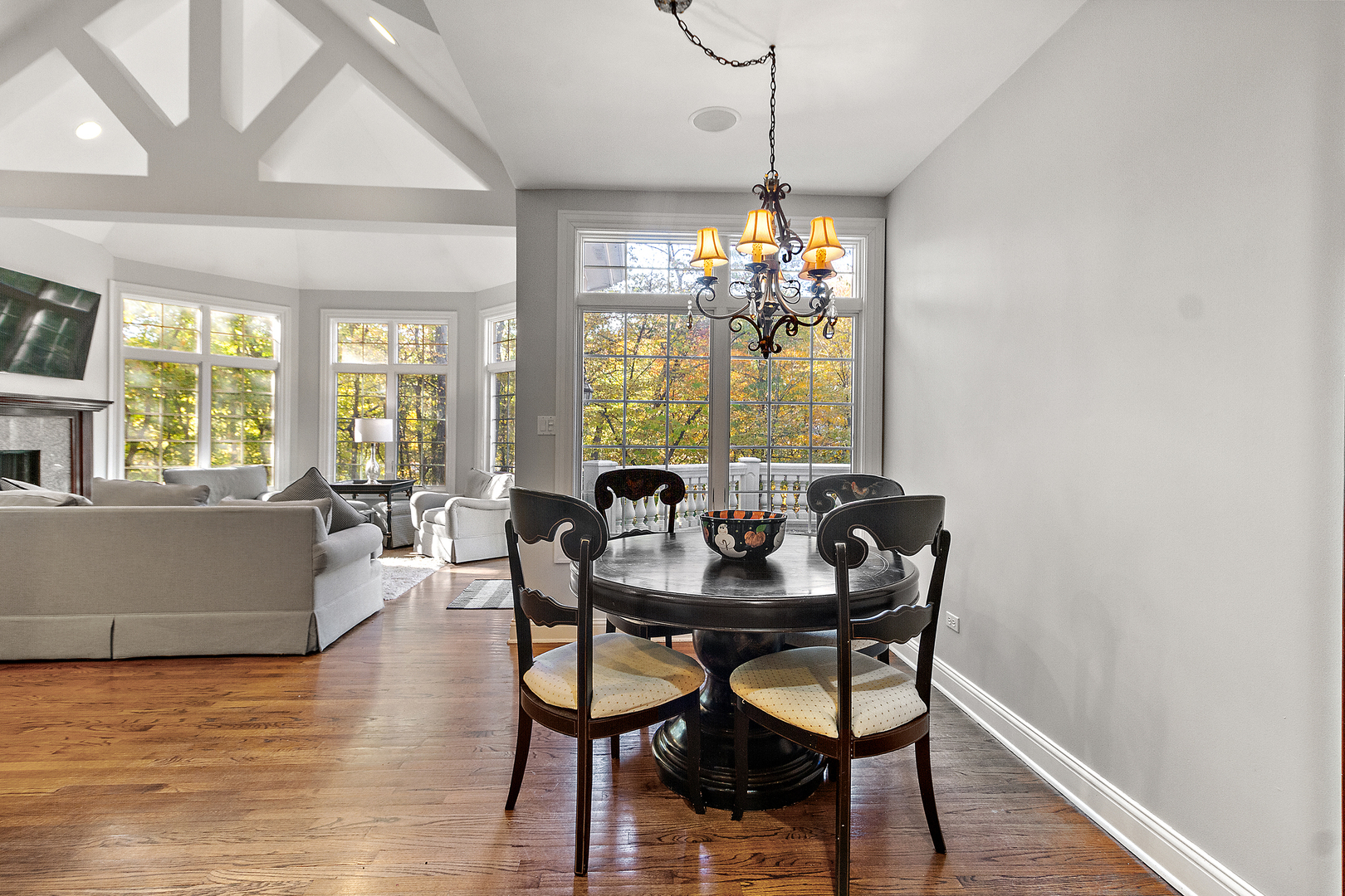 721 Chatfield Road New Lenox, IL 60451 - Photo 25 of 76 a view of a dining room with furniture window and outside view