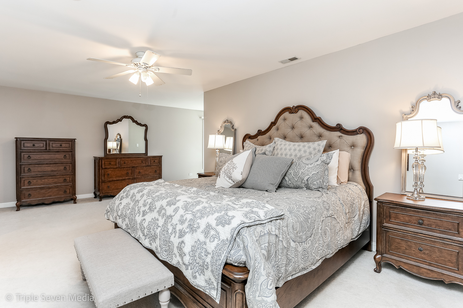 721 Chatfield Road New Lenox, IL 60451 - Photo 43 of 76 a bedroom with a bed and a dresser