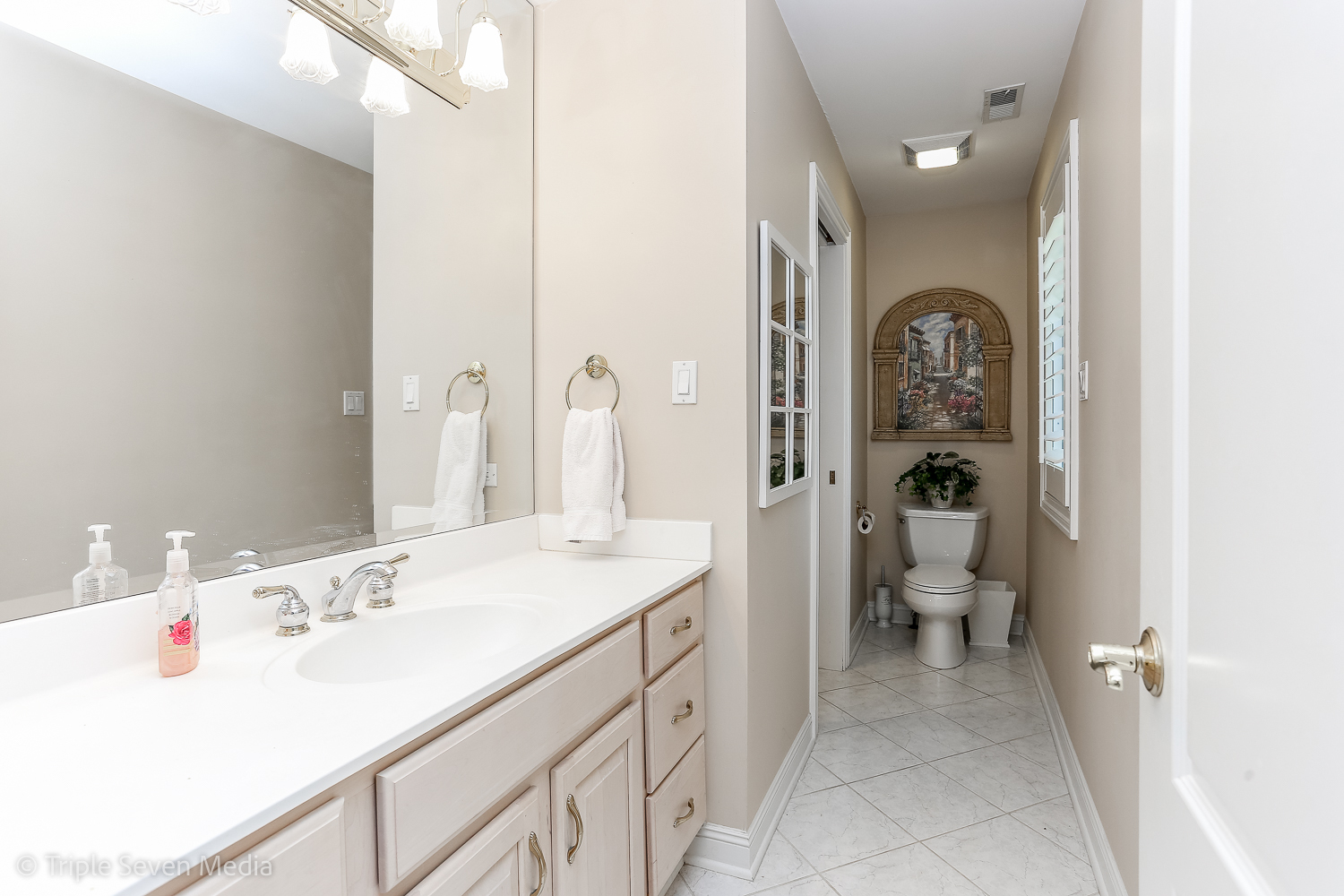 721 Chatfield Road New Lenox, IL 60451 - Photo 49 of 76 a en suite bathroom with a sink a toilet and a mirror