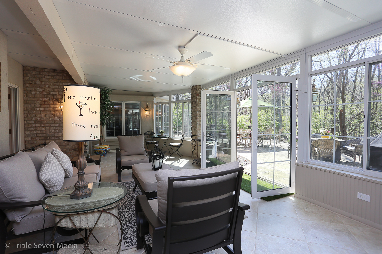 721 Chatfield Road New Lenox, IL 60451 - Photo 63 of 76 a living room with furniture and a floor to ceiling window