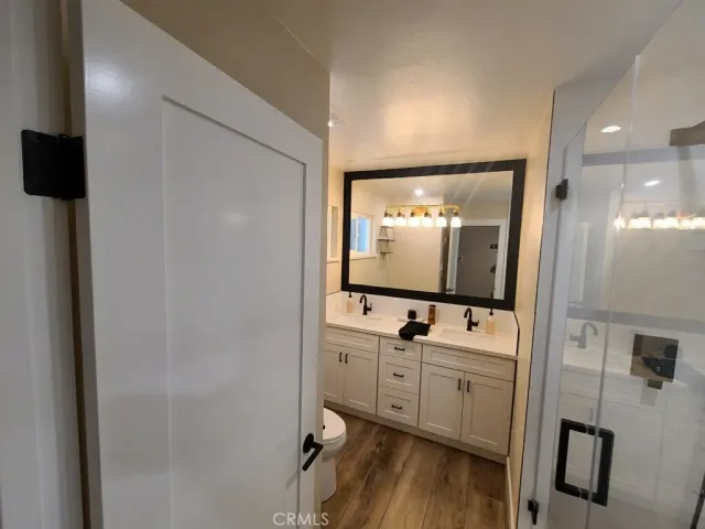 a room with storage and utility