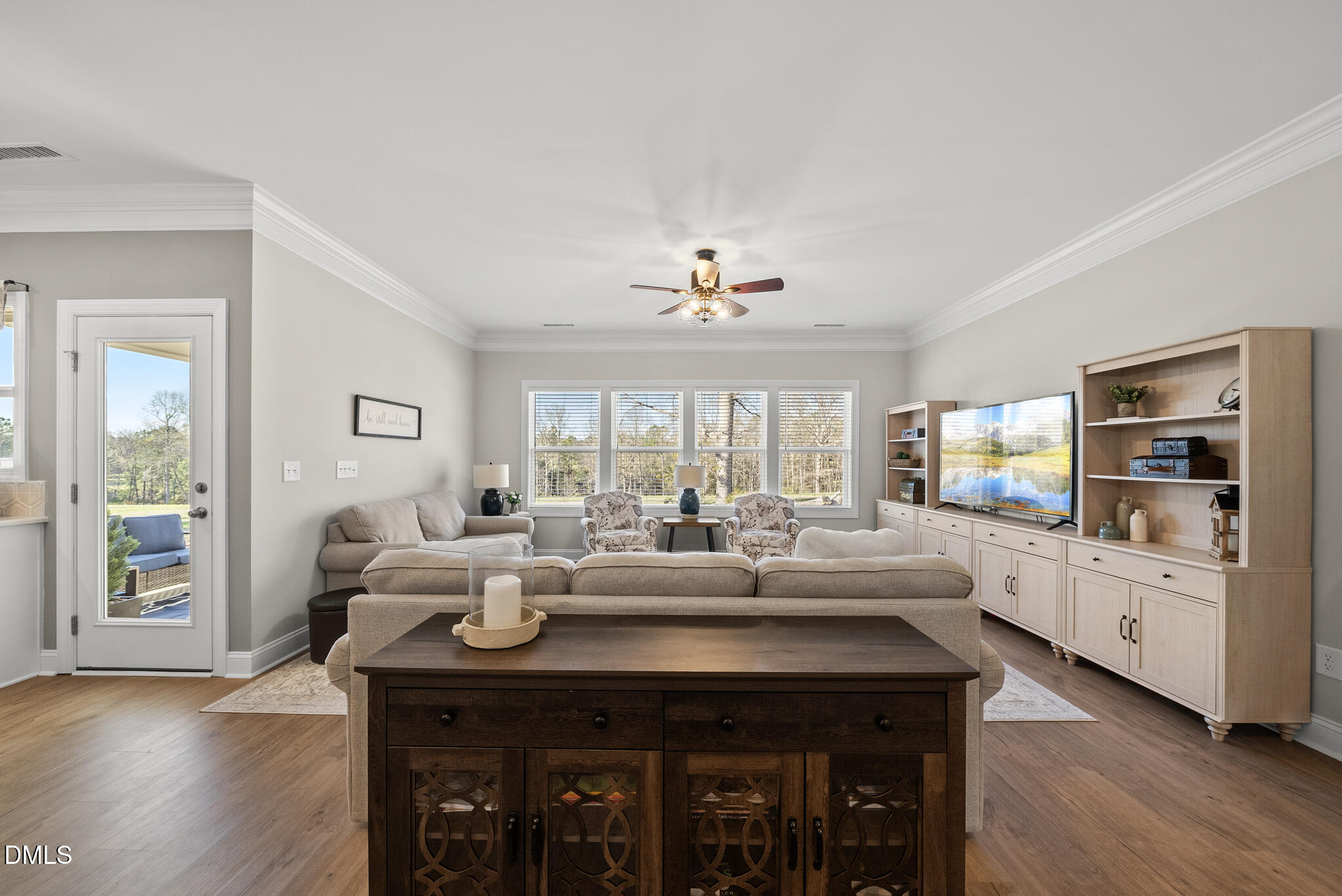 320 Kavanaugh Road Wake Forest, NC 27587 - Photo 14 of 32 a view of a living room and dining room