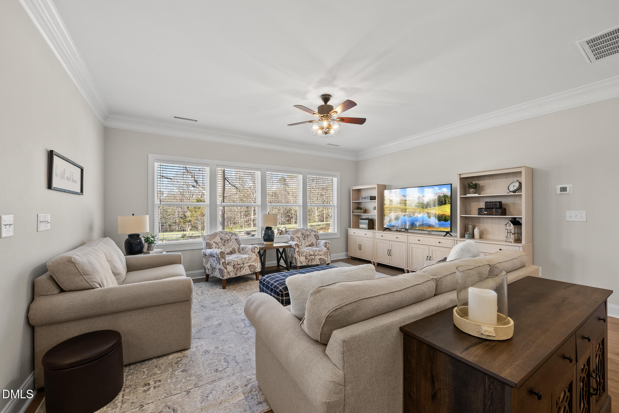 320 Kavanaugh Road Wake Forest, NC 27587 - Photo 15 of 32 a living room with furniture and a flat screen tv