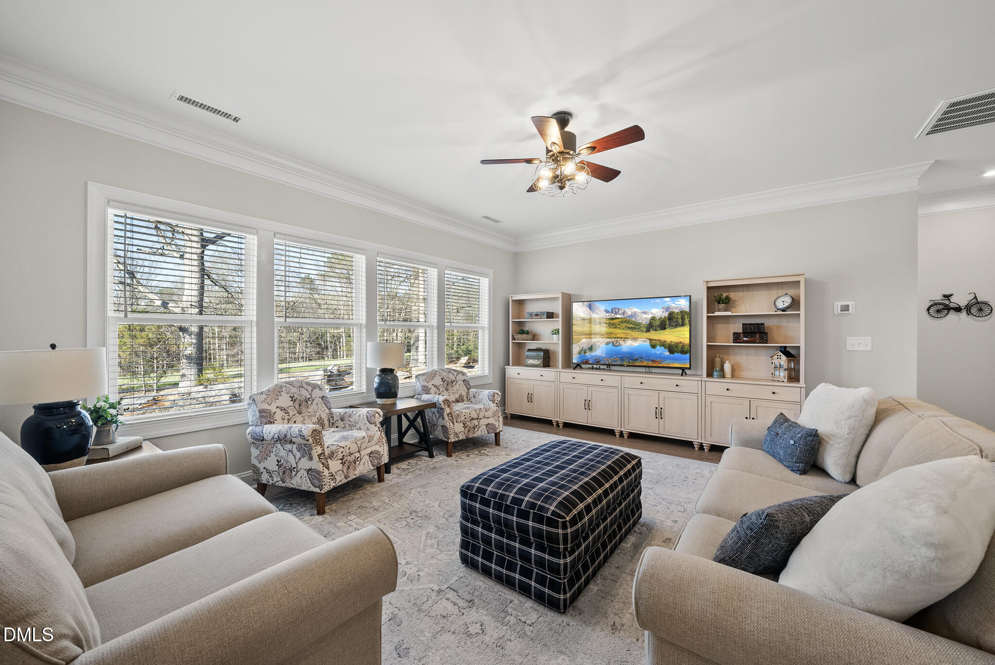 320 Kavanaugh Road Wake Forest, NC 27587 - Photo 16 of 32 a living room with furniture or couch and a flat screen tv